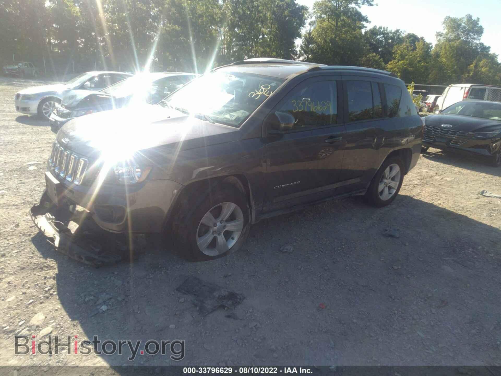 2014 JEEP COMPASS - VIN: 1C4NJDEB8ED820461 - Фото 2