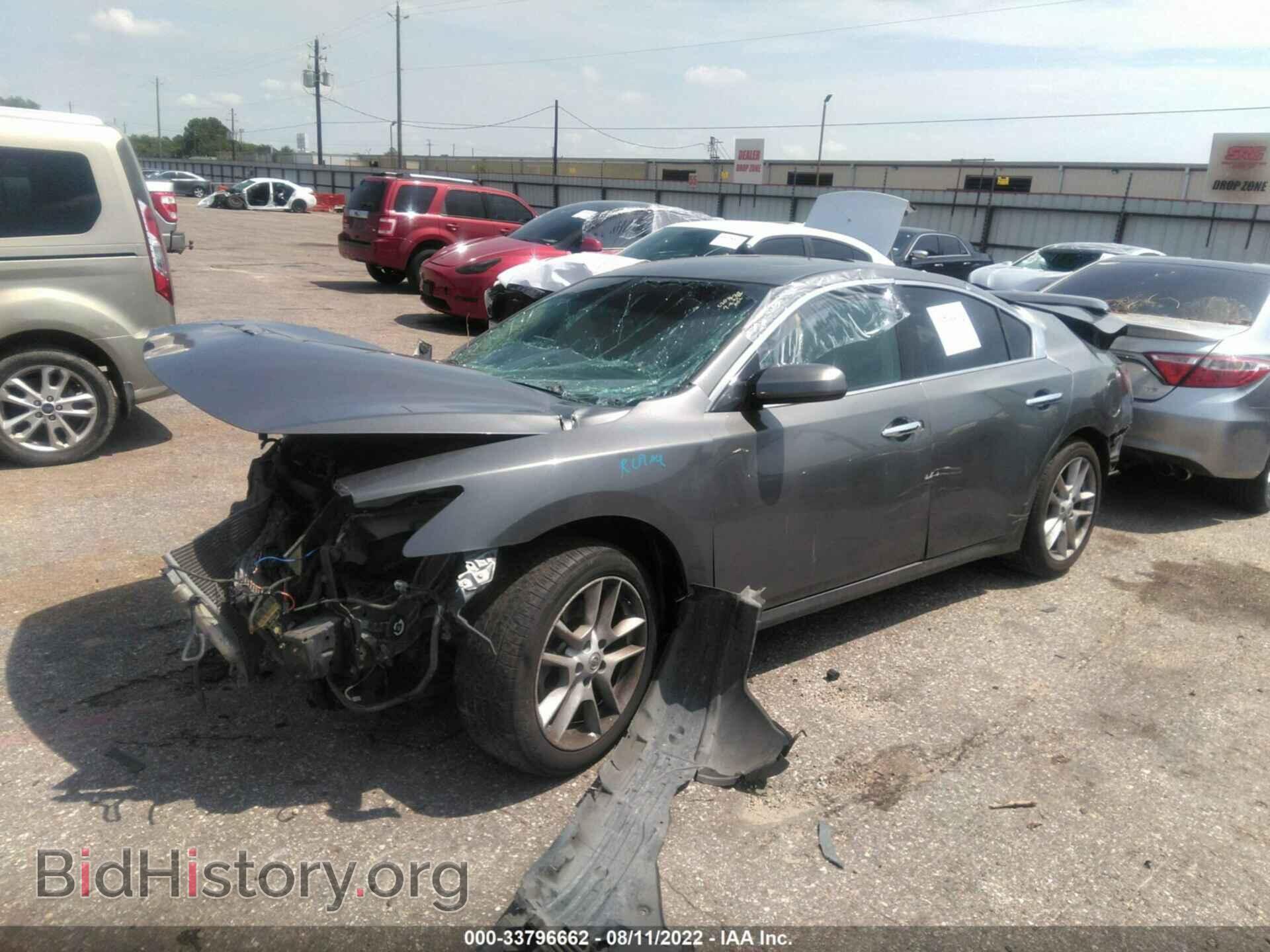 2014 NISSAN MAXIMA - VIN: 1N4AA5AP1EC494570 - Фото 2