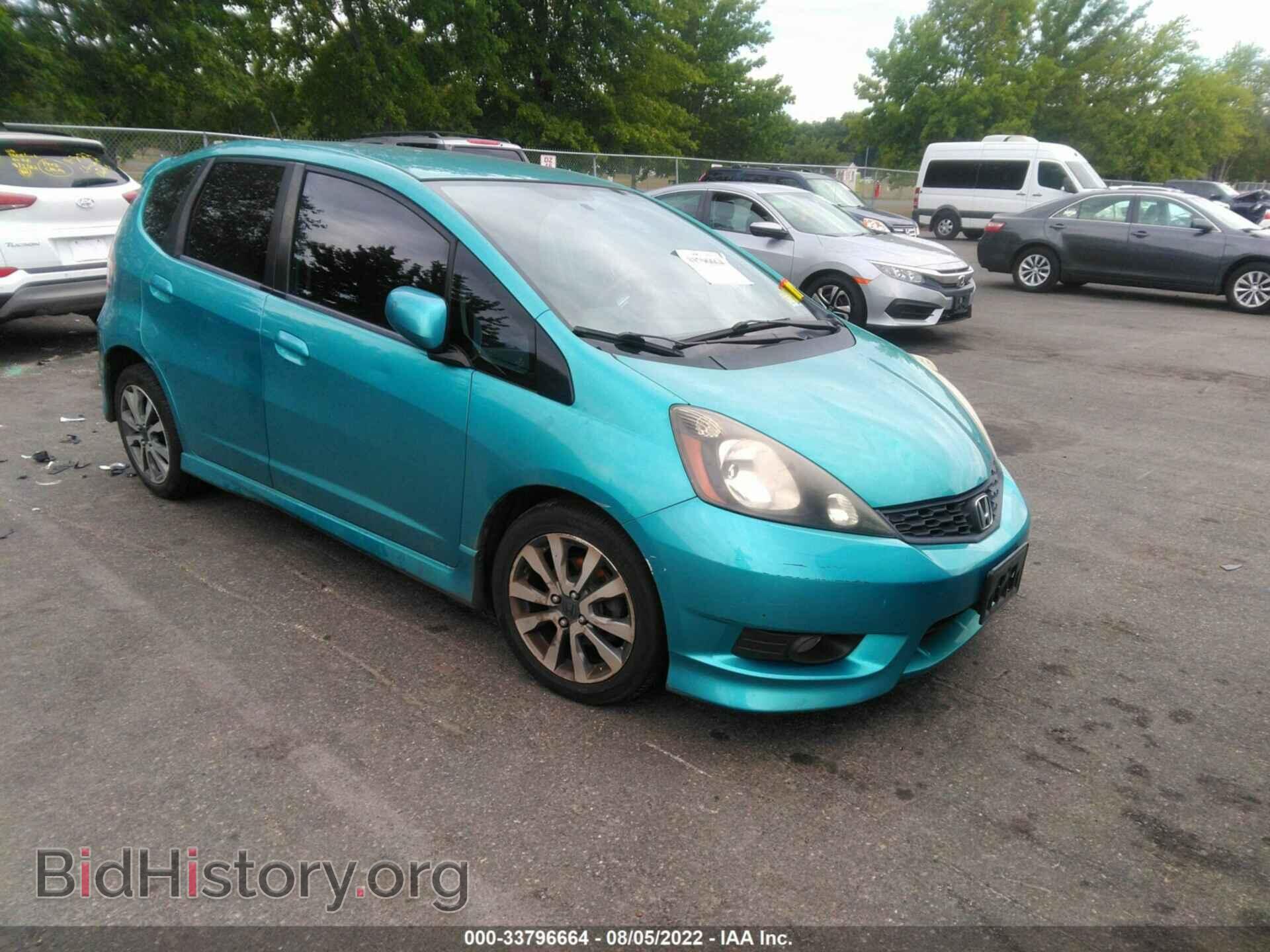 Фотография JHMGE8H57CC010962 - HONDA FIT 2012