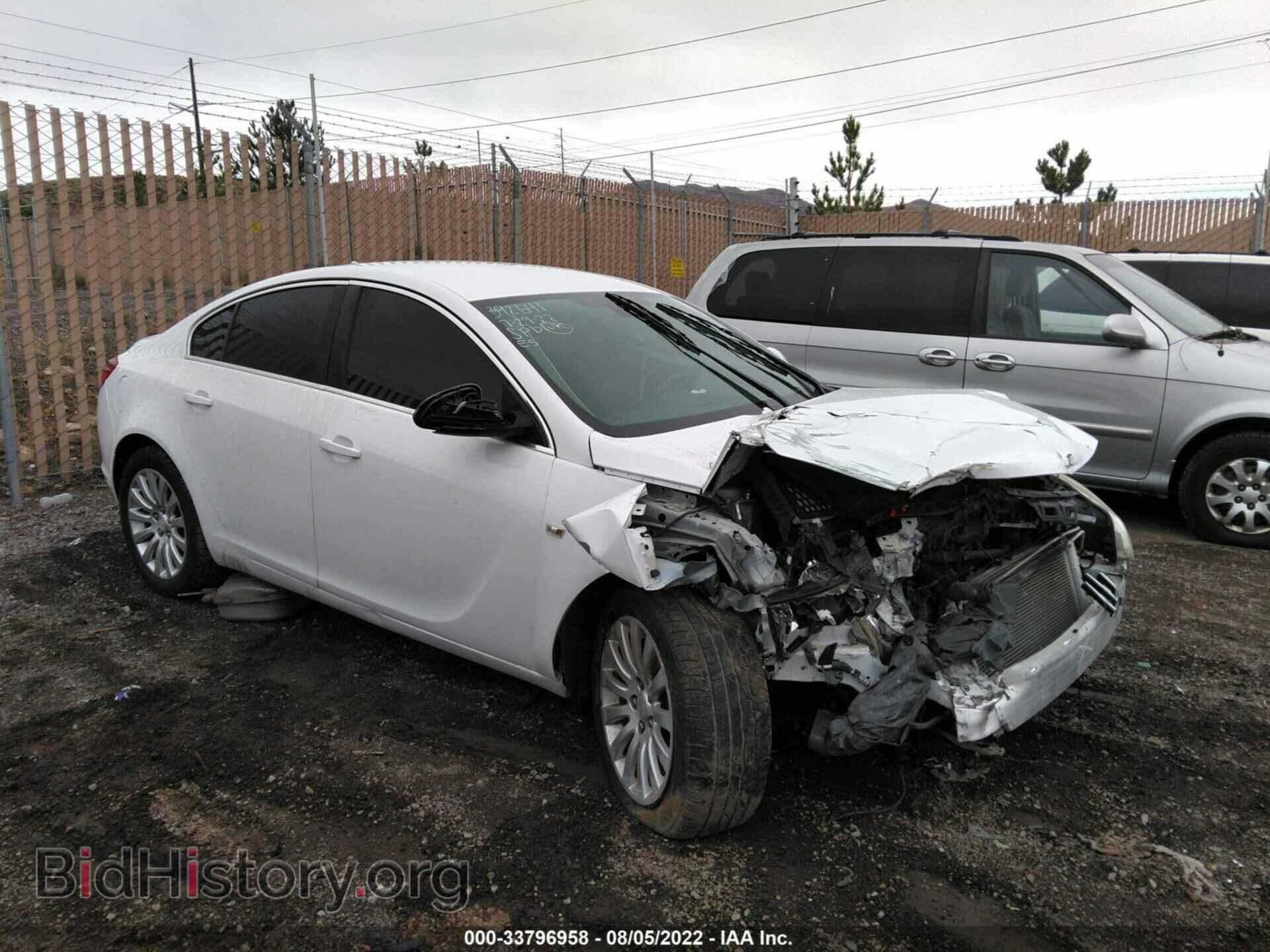 Фотография 2G4GN5EC6B9212227 - BUICK REGAL 2011