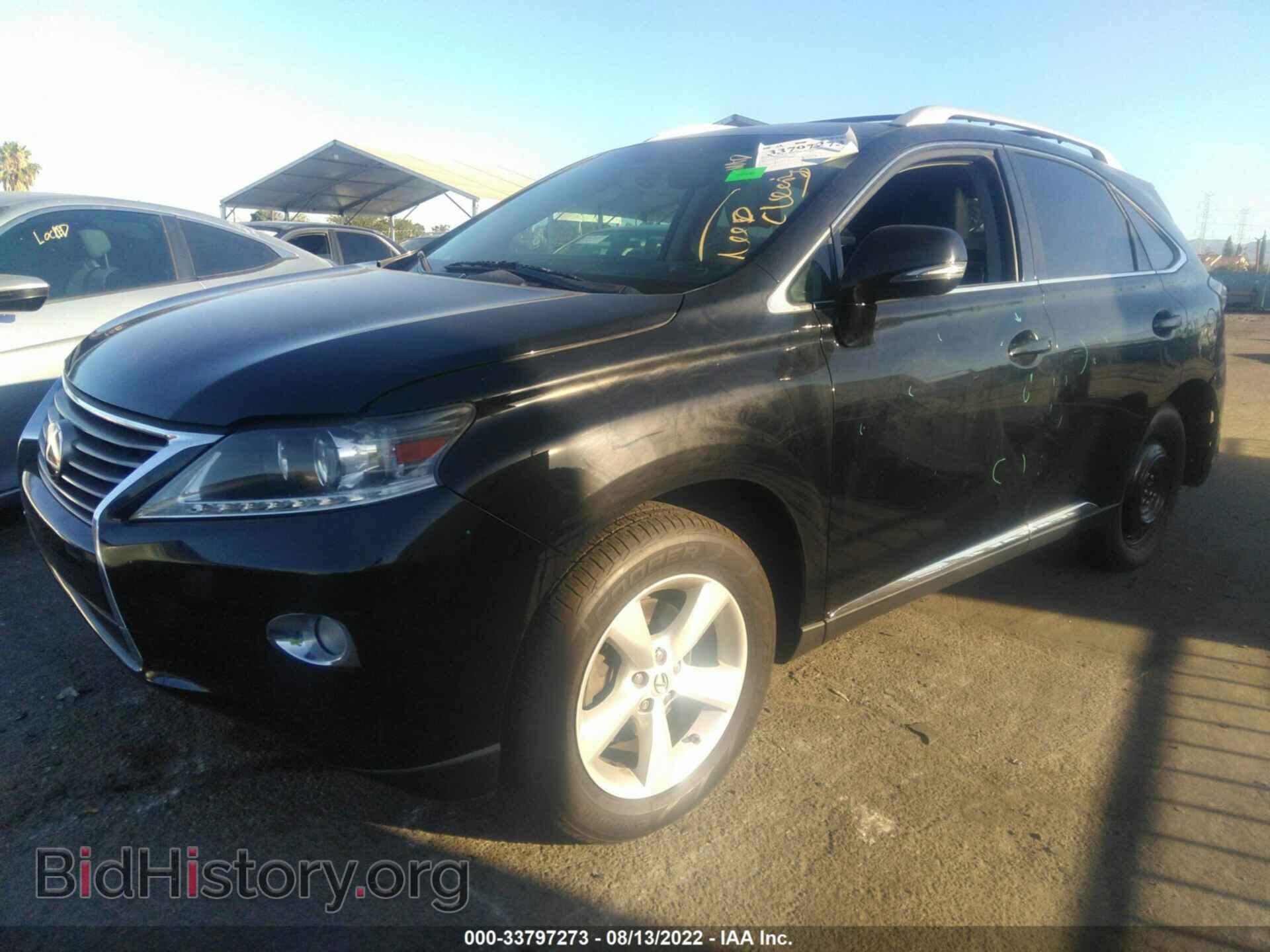 2013 LEXUS RX 350 - VIN: 2T2BK1BA5DC213970 - Фото 2