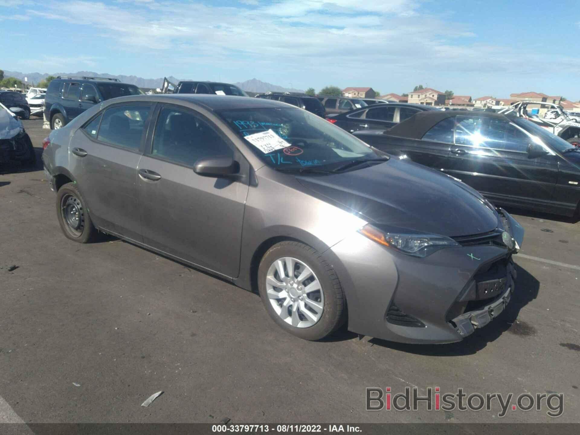 Photo 2T1BURHE3JC988304 - TOYOTA COROLLA 2018