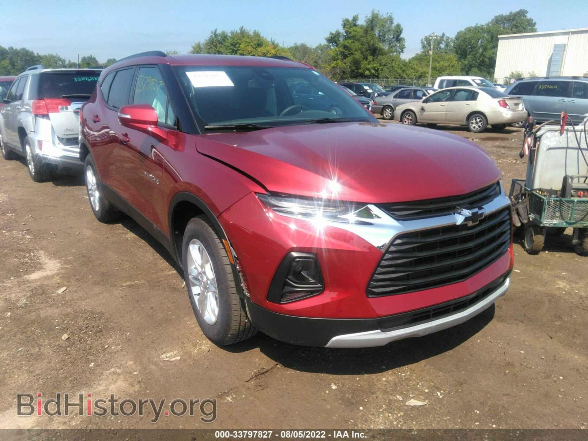 Фотография 3GNKBCRS1MS562598 - CHEVROLET BLAZER 2021