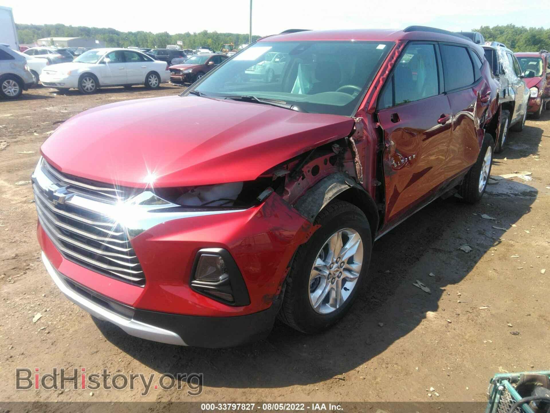 2021 CHEVROLET BLAZER - VIN: 3GNKBCRS1MS562598 - Фото 2