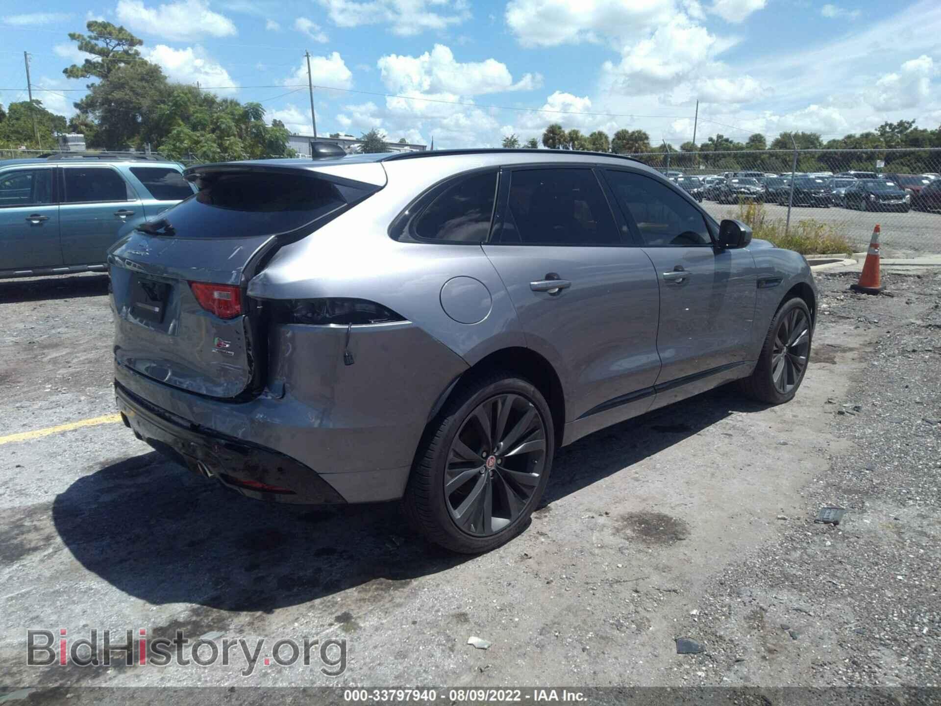 2020 JAGUAR F-PACE - VIN: SADCM2FVXLA646620 - Фото 4