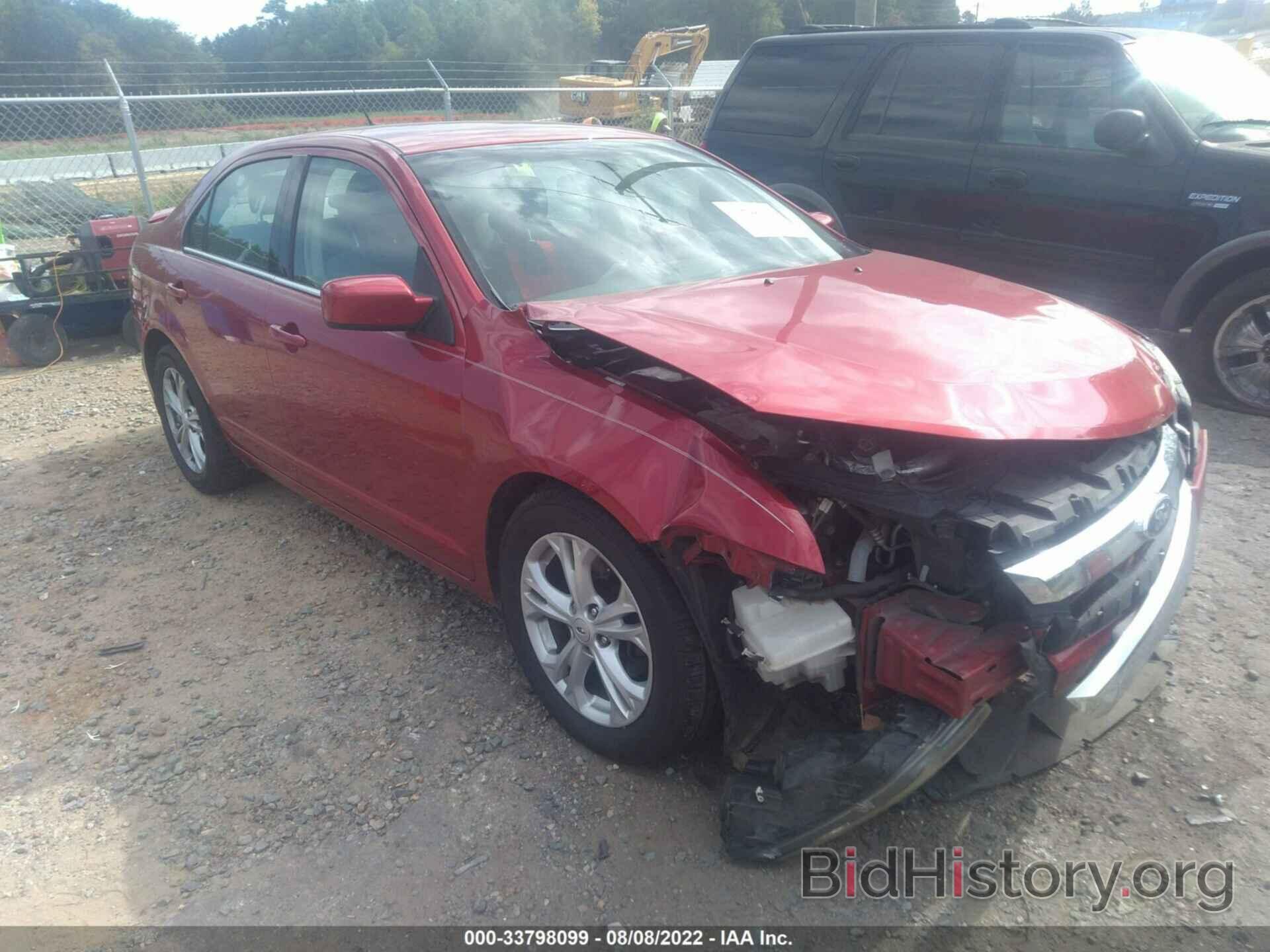 Photo 3FAHP0HA7CR242757 - FORD FUSION 2012