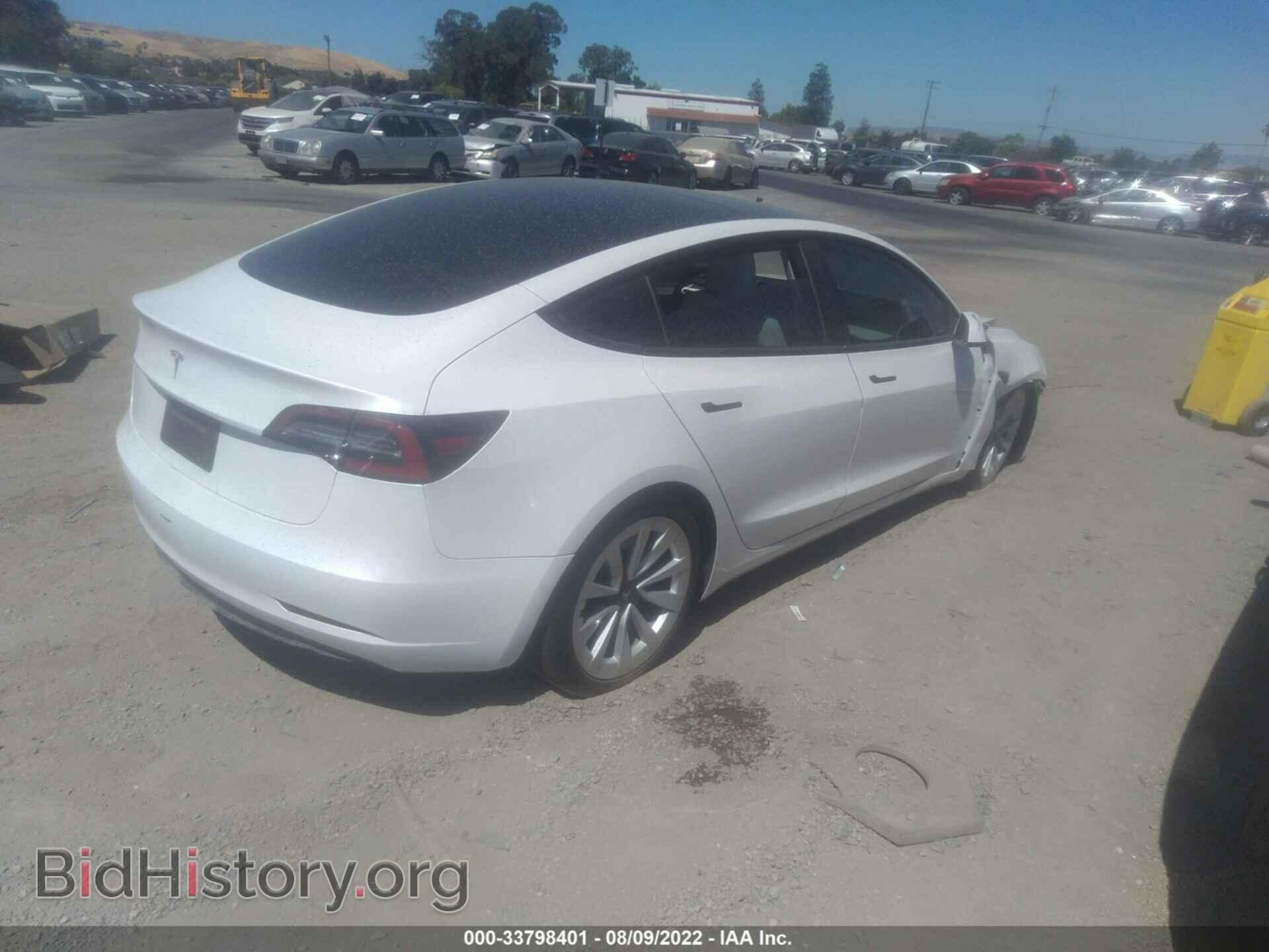 2022 TESLA MODEL 3 - VIN: 5YJ3E1EA2NF103824 - Фото 4