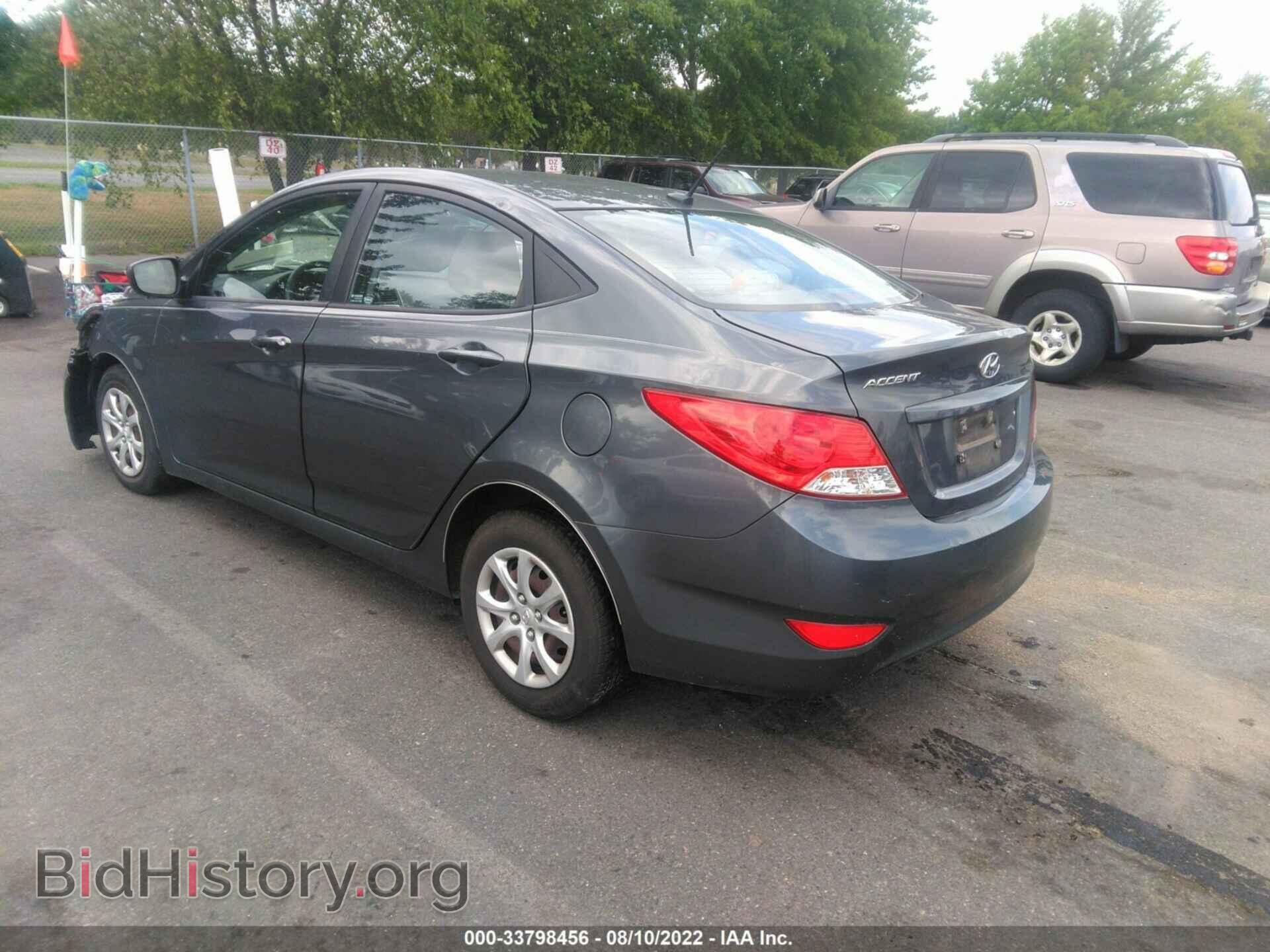 2012 HYUNDAI ACCENT - VIN: KMHCT4AE2CU207570 - Фото 3