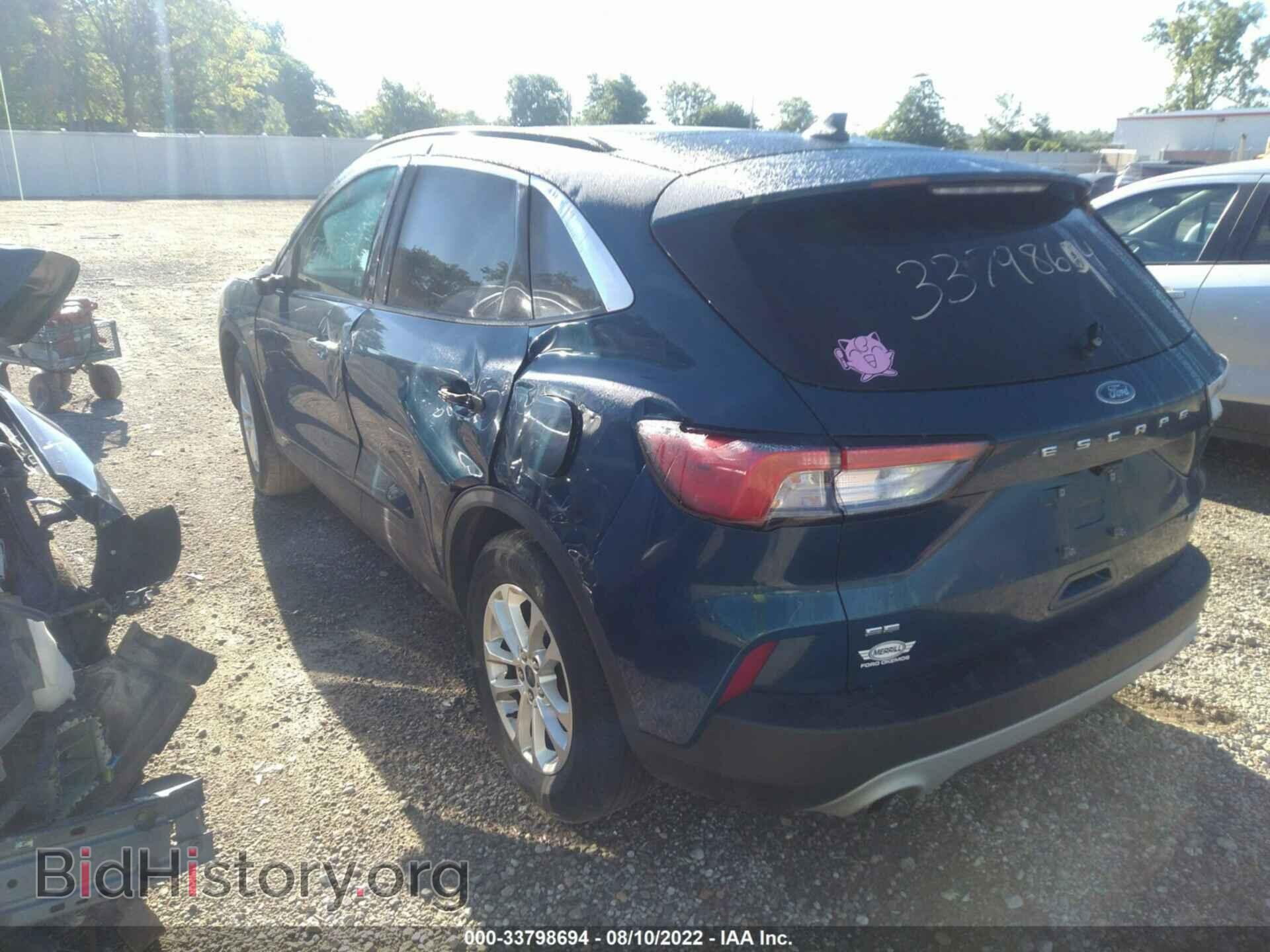 2020 FORD ESCAPE - VIN: 1FMCU9G64LUC65853 - Фото 3