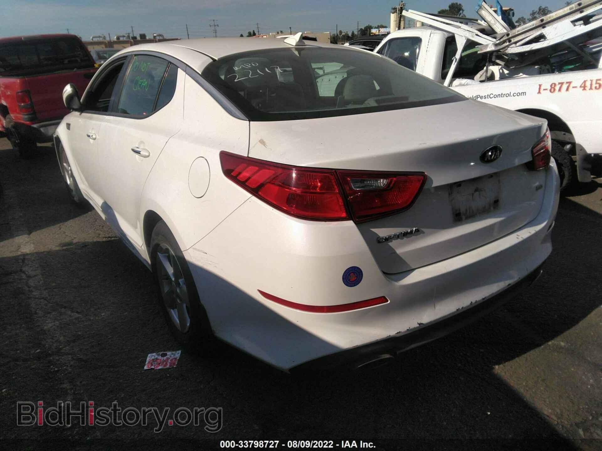 2015 KIA OPTIMA - VIN: KNAGM4A77F5664780 - Фото 3