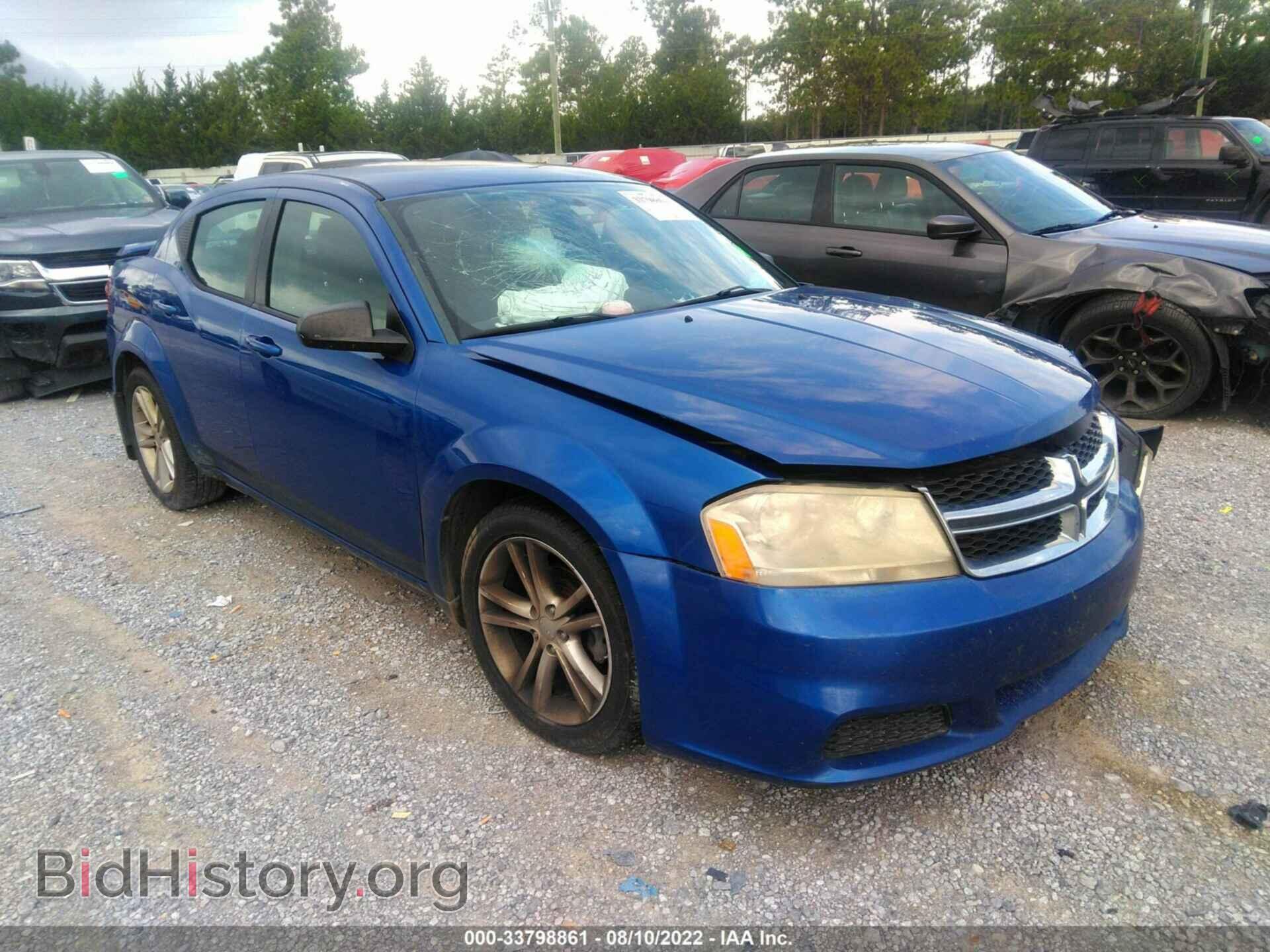 Photo 1C3CDZAG8DN504813 - DODGE AVENGER 2013