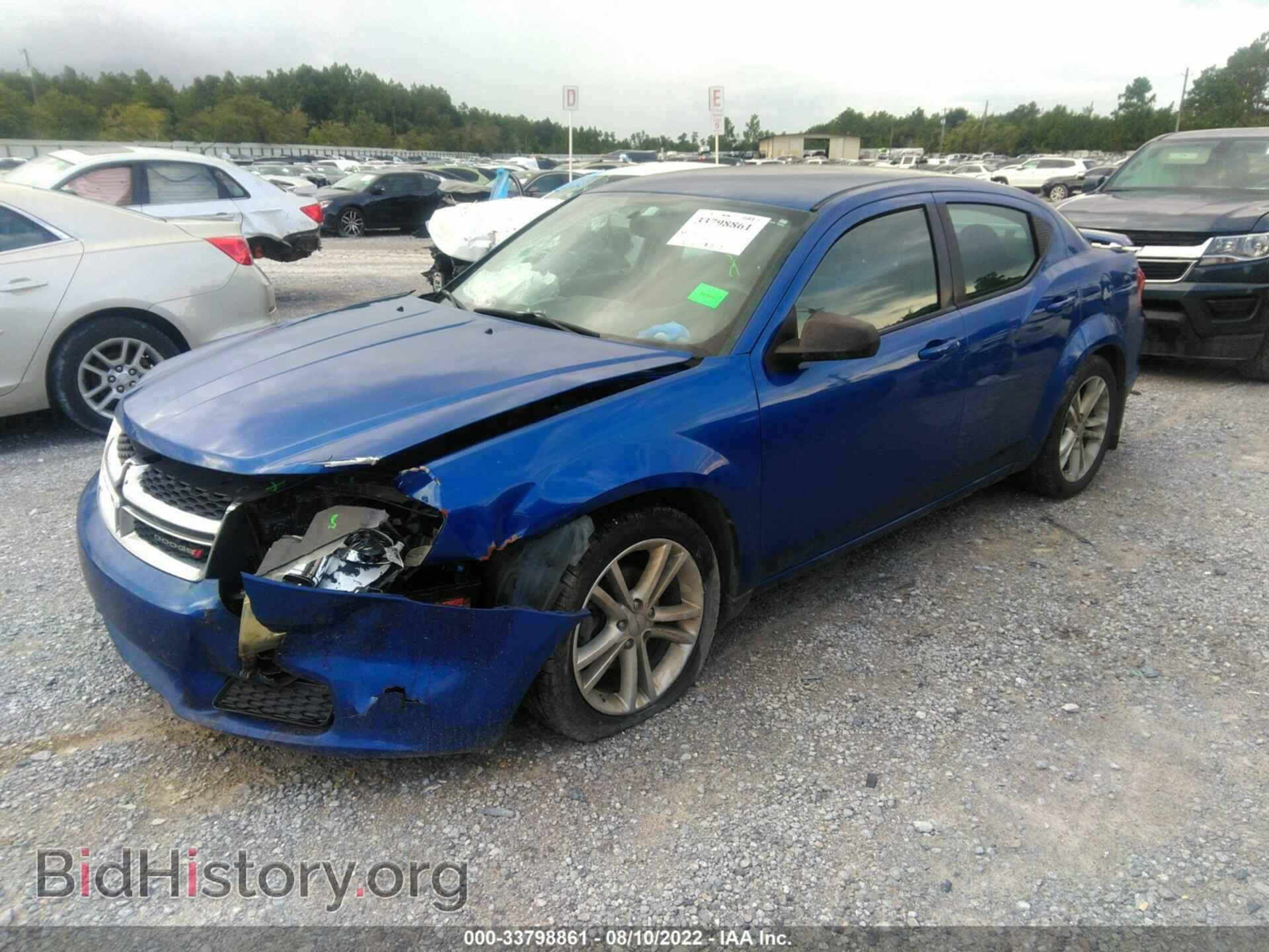 2013 DODGE AVENGER - VIN: 1C3CDZAG8DN504813 - Photo 2