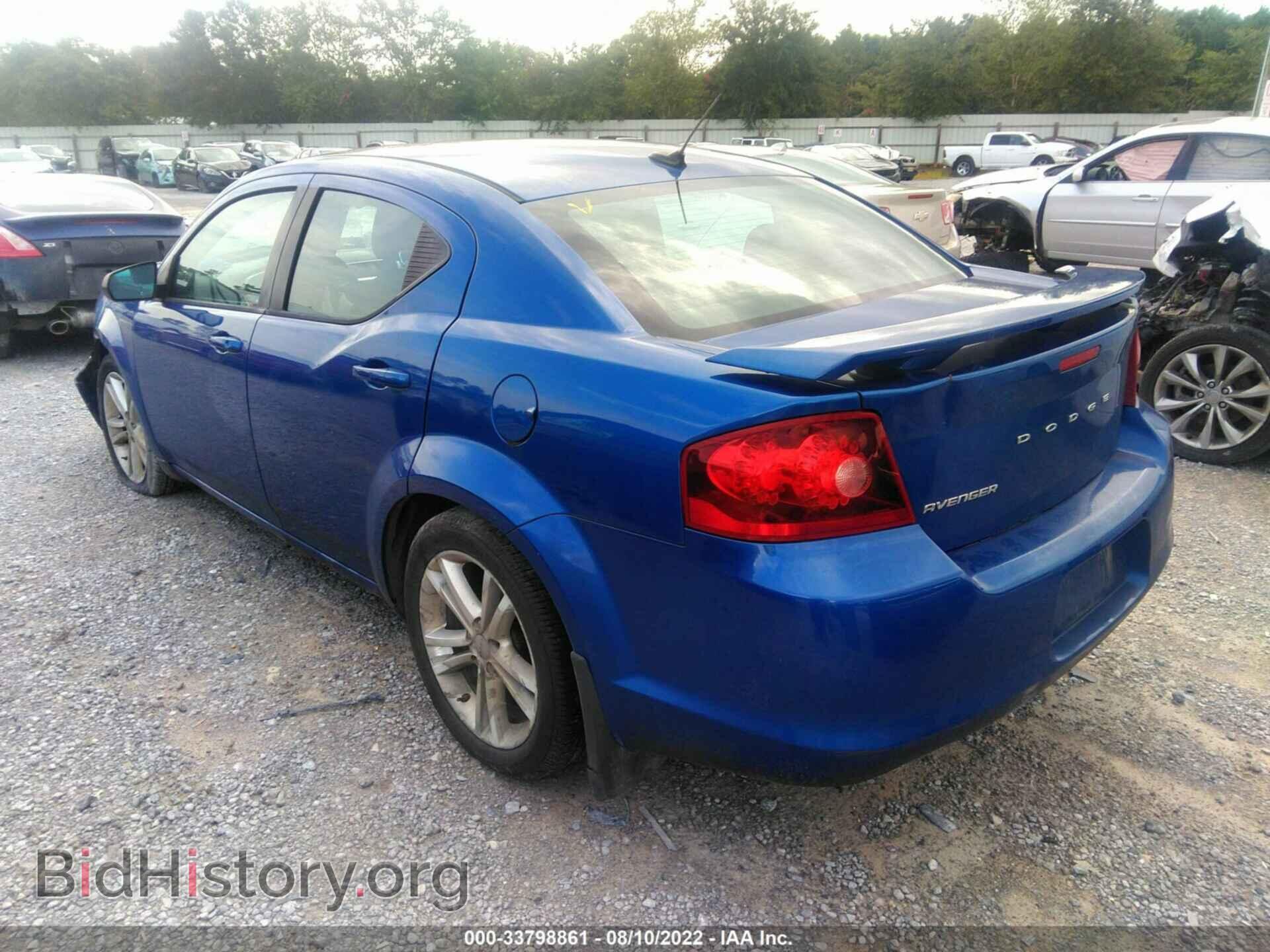 2013 DODGE AVENGER - VIN: 1C3CDZAG8DN504813 - Photo 3