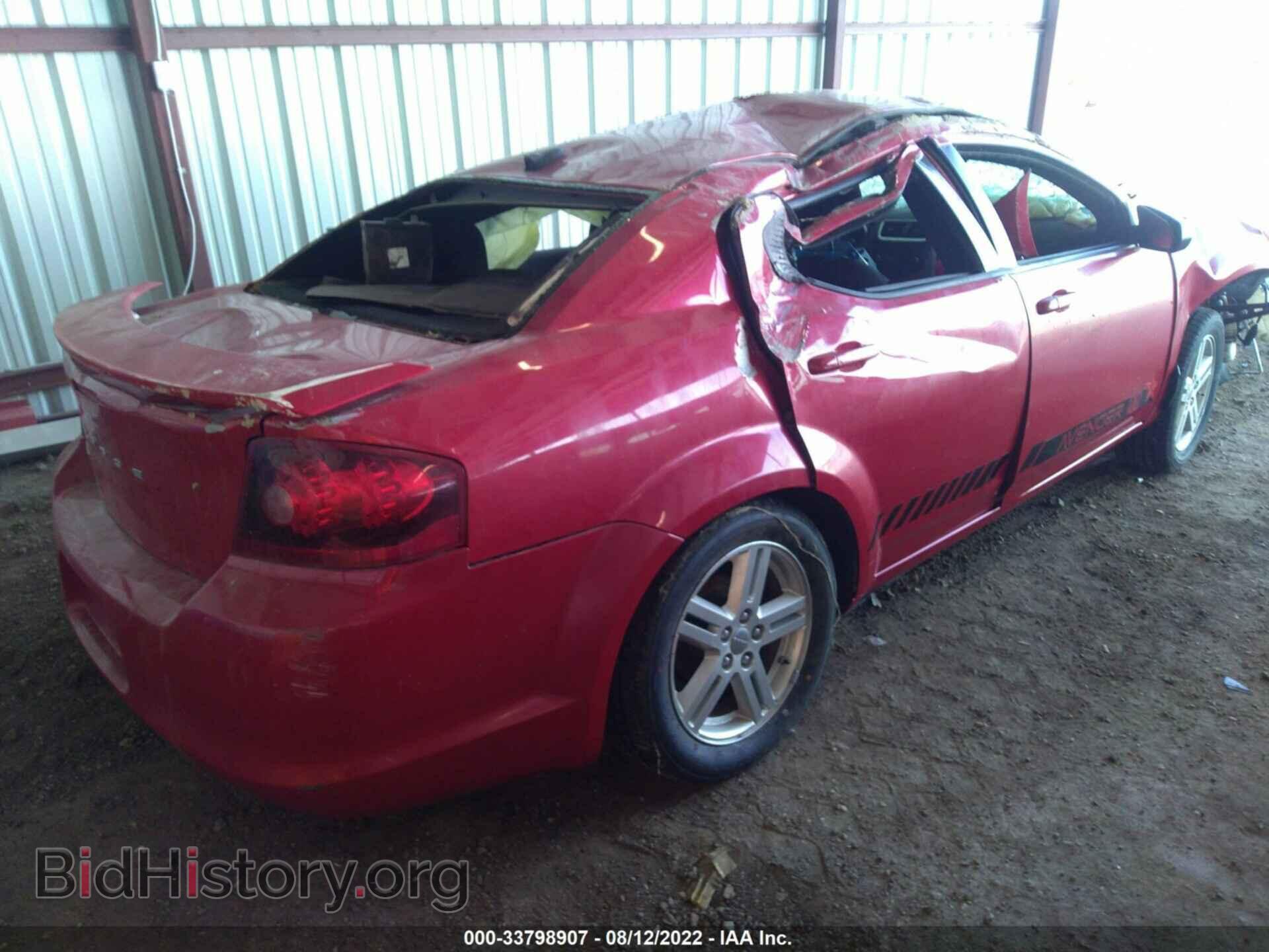 2014 DODGE AVENGER - VIN: 1C3CDZAGXEN182631 - Фото 4