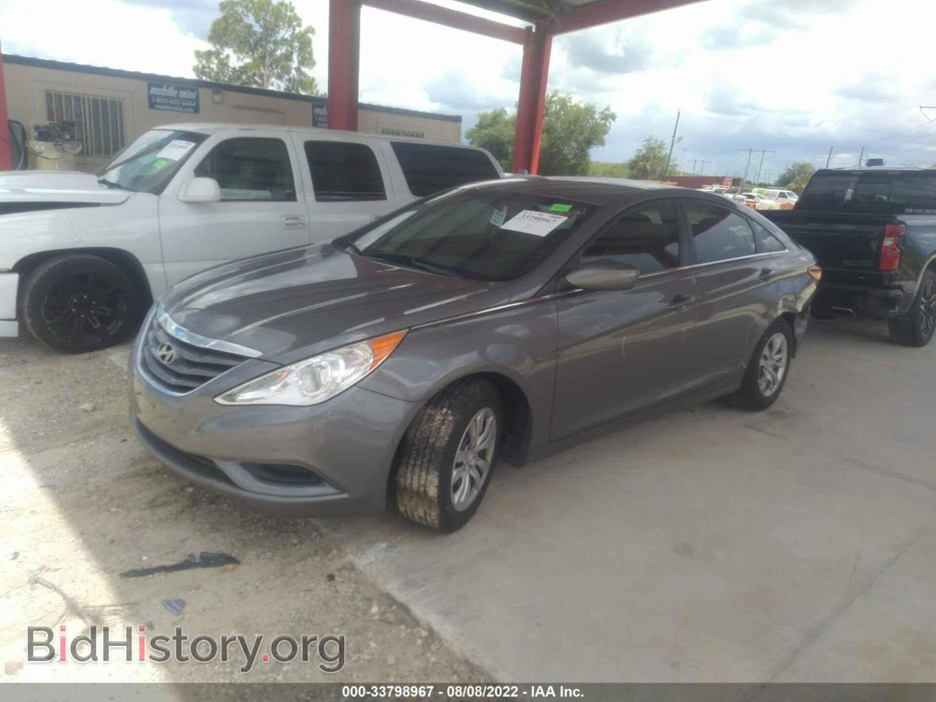 2013 HYUNDAI SONATA - VIN: 5NPEB4AC2DH594146 - Фото 2