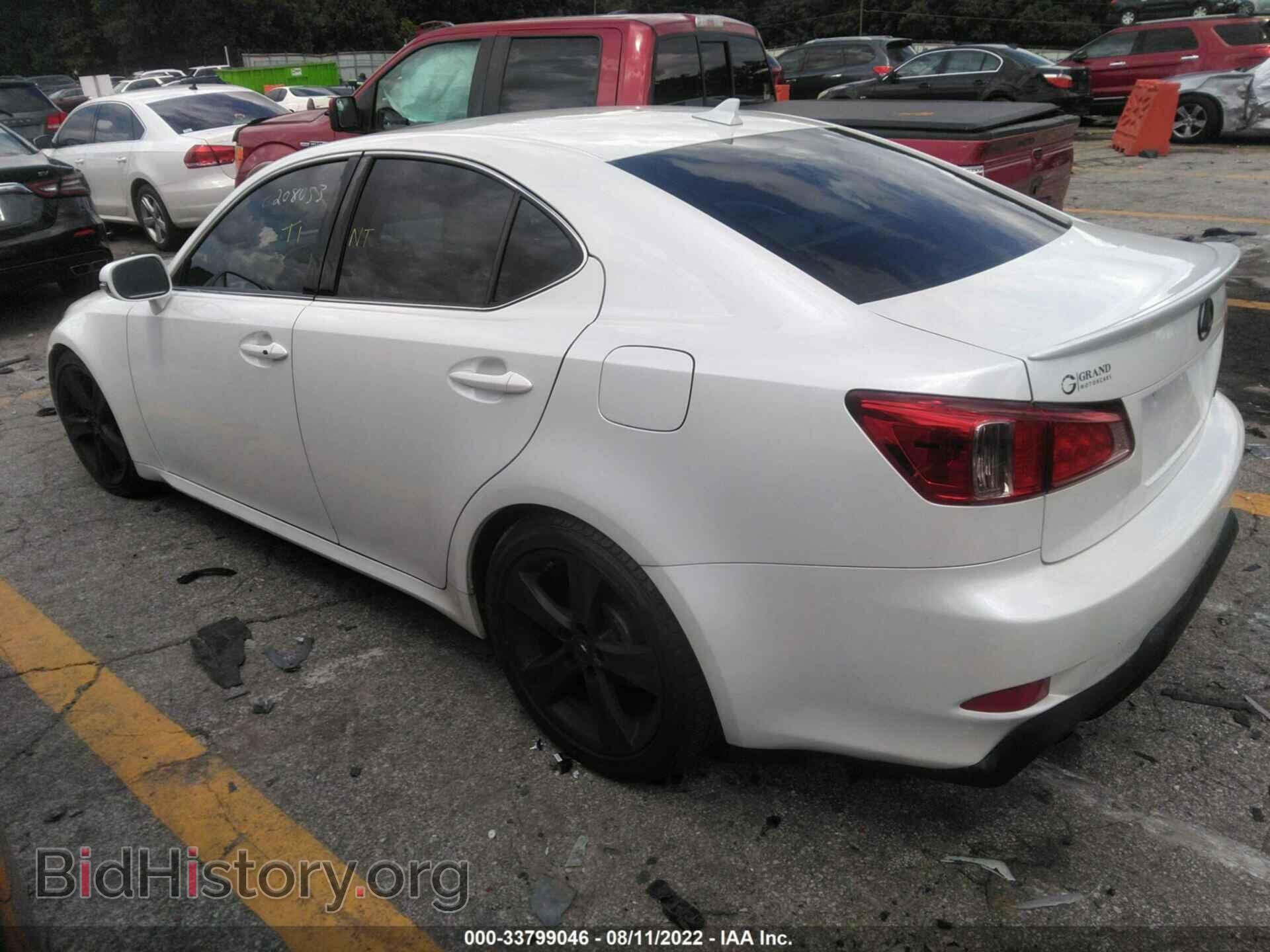 2011 LEXUS IS 250 - VIN: JTHBF5C29B5145107 - Фото 3