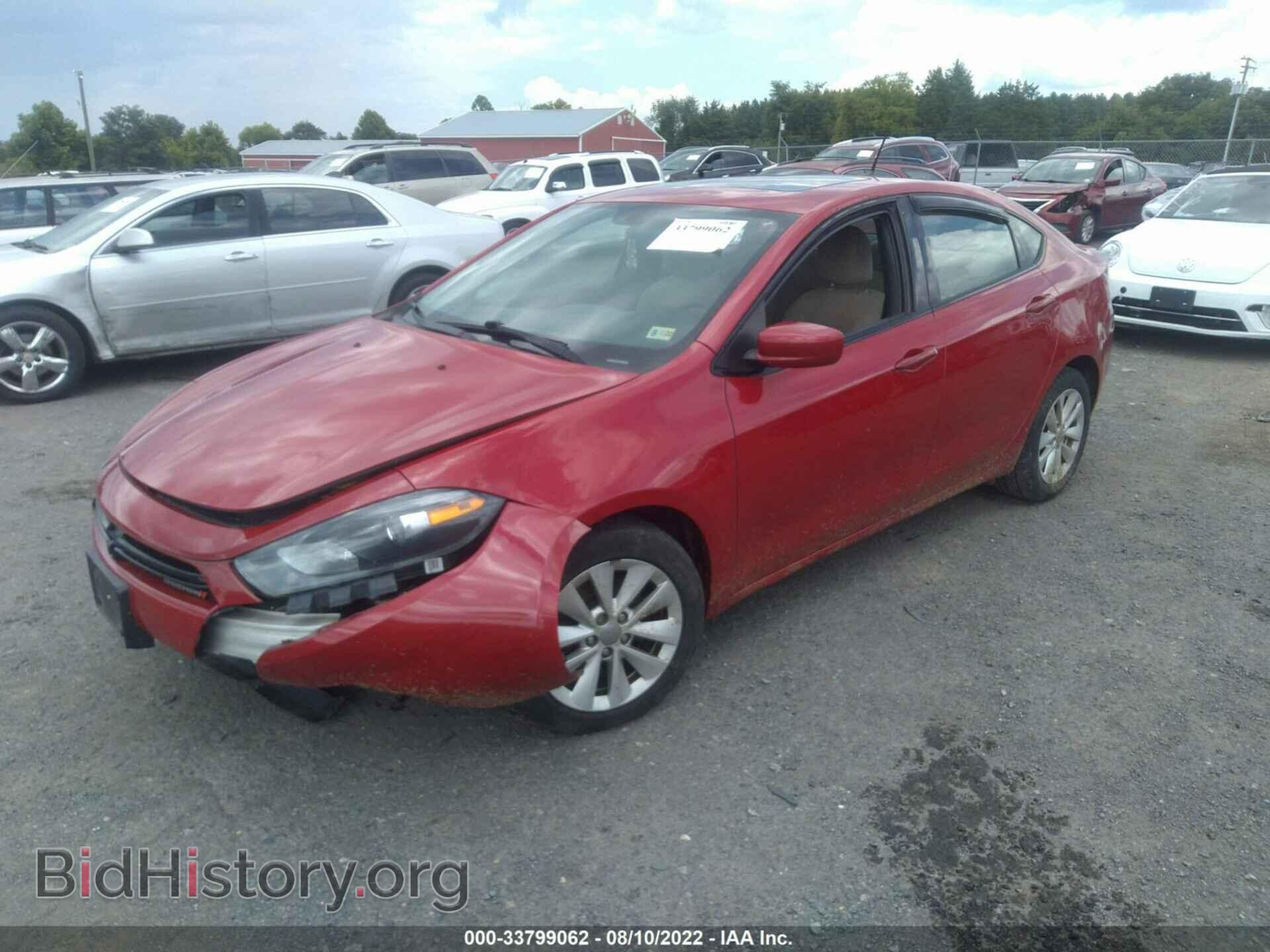 2014 DODGE DART - VIN: 1C3CDFBBXED742154 - Photo 2