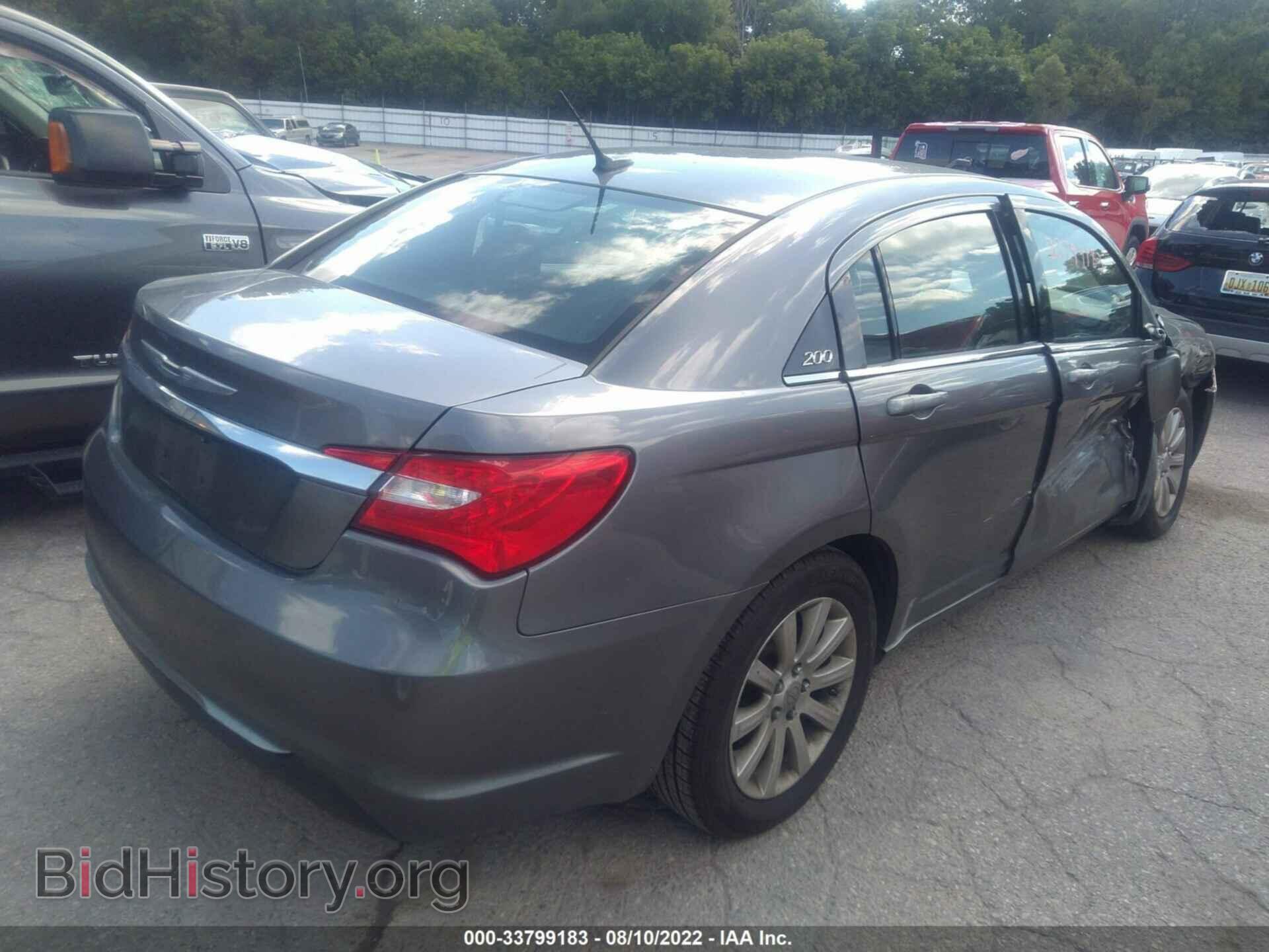 2013 CHRYSLER 200 - VIN: 1C3CCBBB7DN500278 - Фото 4