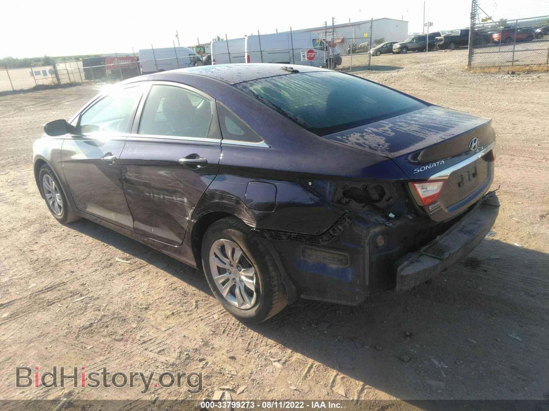 2012 HYUNDAI SONATA - VIN: 5NPEB4AC0CH332186 - Фото 3