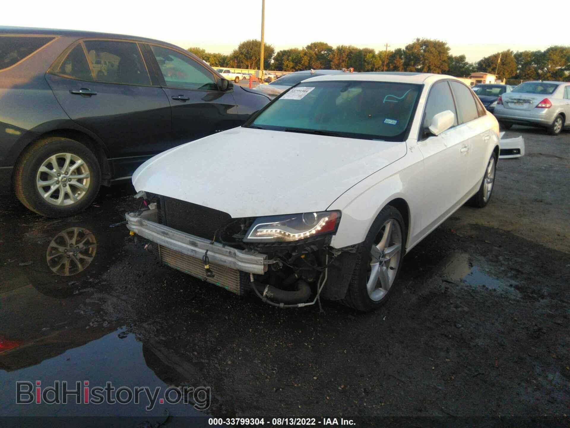 2012 AUDI A4 - VIN: WAUBFAFL7CA118475 - Фото 2