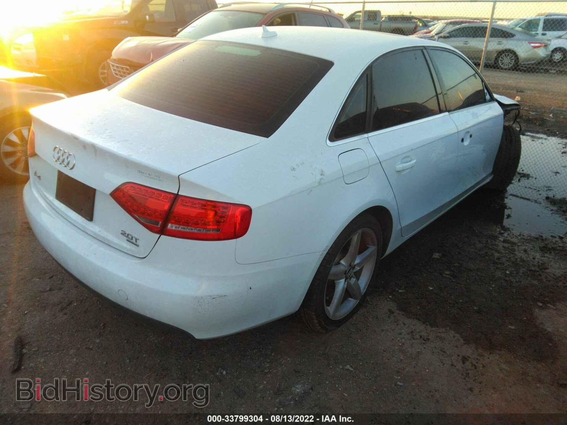 2012 AUDI A4 - VIN: WAUBFAFL7CA118475 - Фото 4