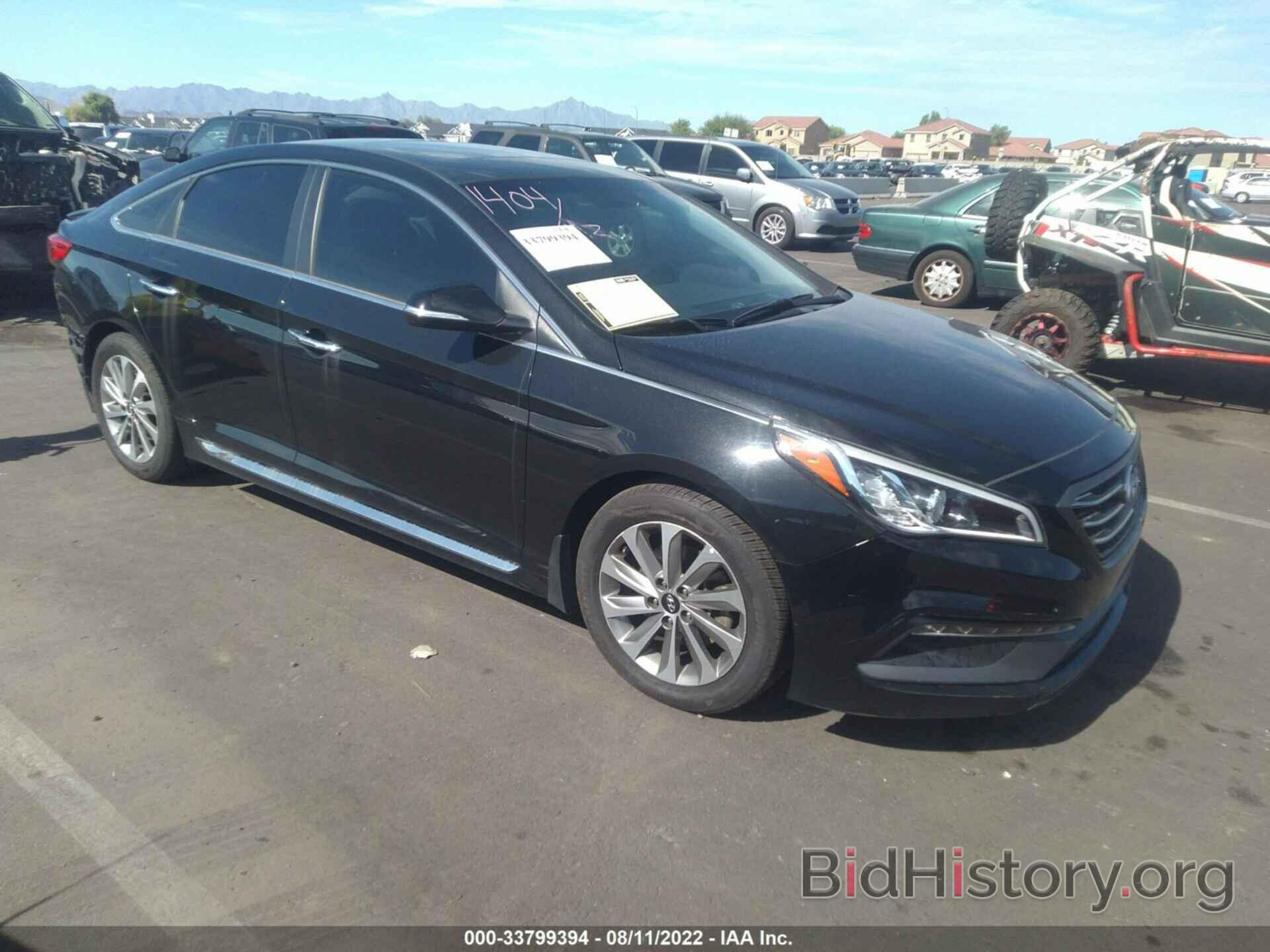 Photo 5NPE34AF9GH398233 - HYUNDAI SONATA 2016