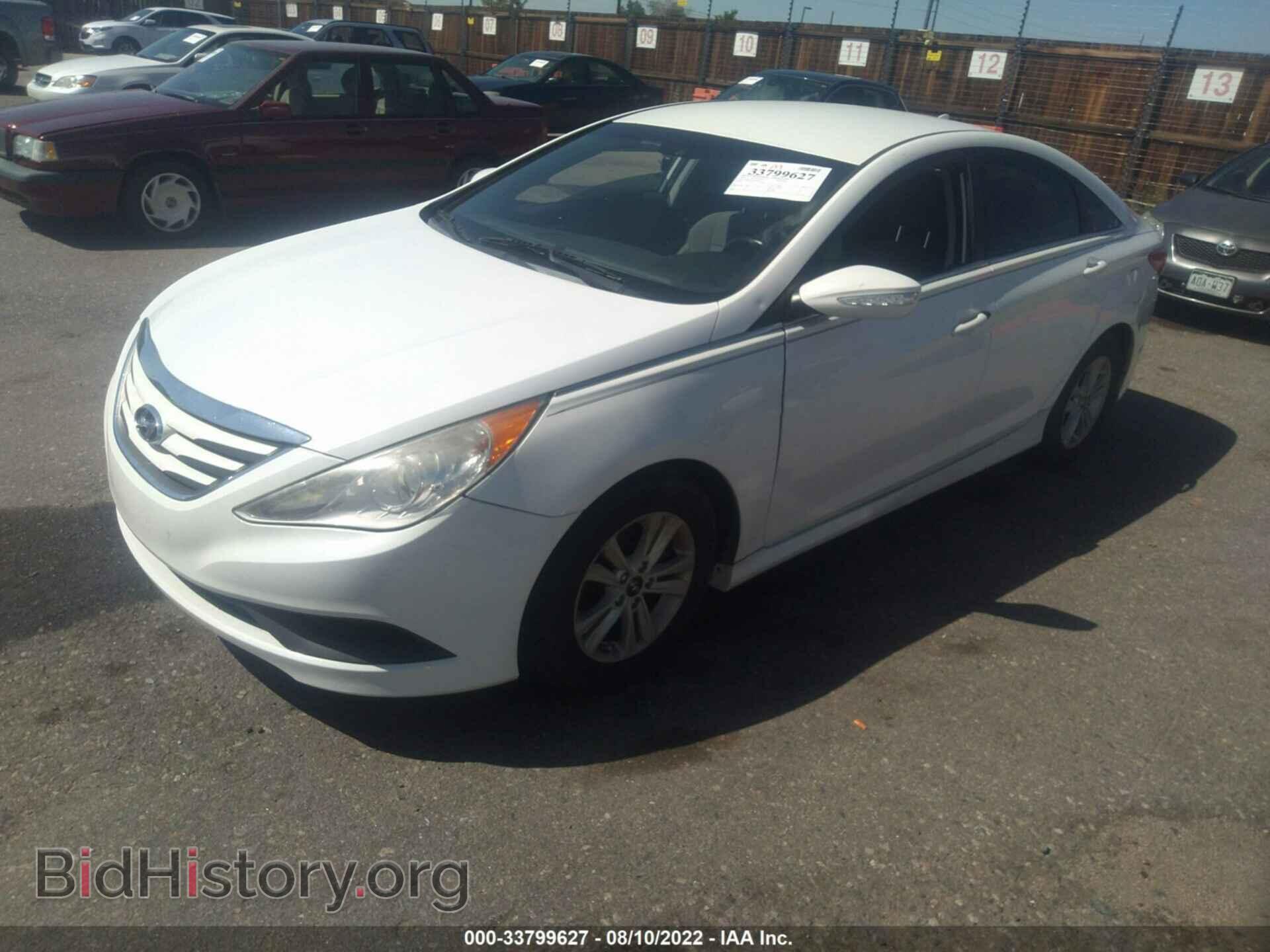 2014 HYUNDAI SONATA - VIN: 5NPEB4ACXEH849983 - Фото 2