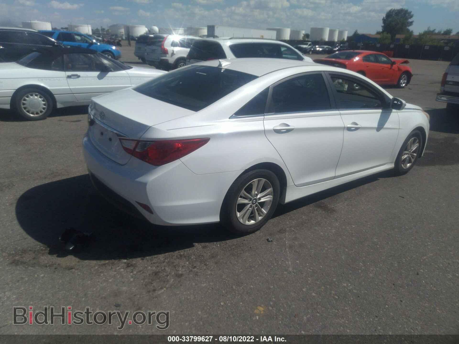 2014 HYUNDAI SONATA - VIN: 5NPEB4ACXEH849983 - Фото 4