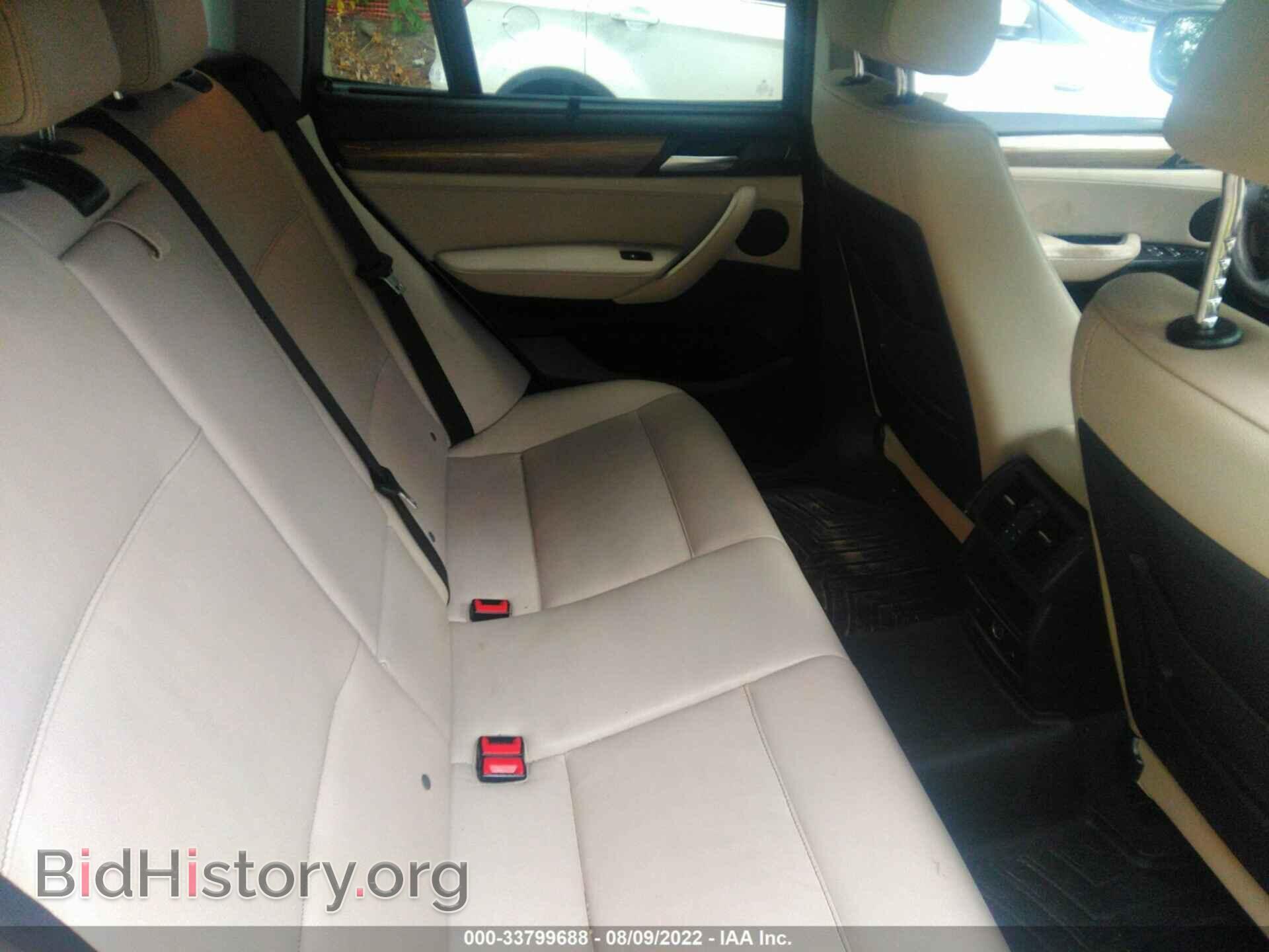 2012 BMW X3 - VIN: 5UXWX7C57CL735775 - Фото 8