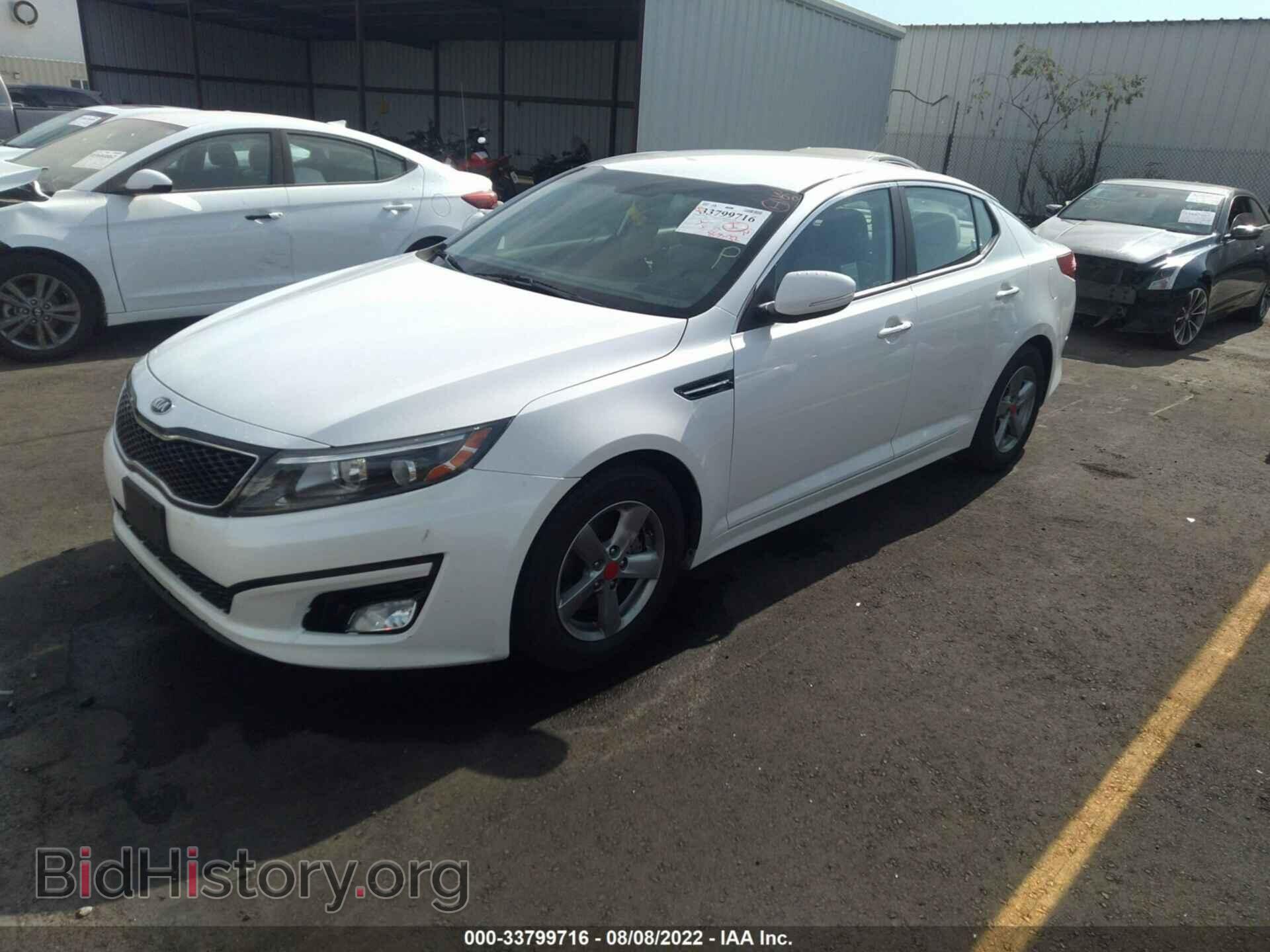 2015 KIA OPTIMA - VIN: KNAGM4A78F5664710 - Фото 2