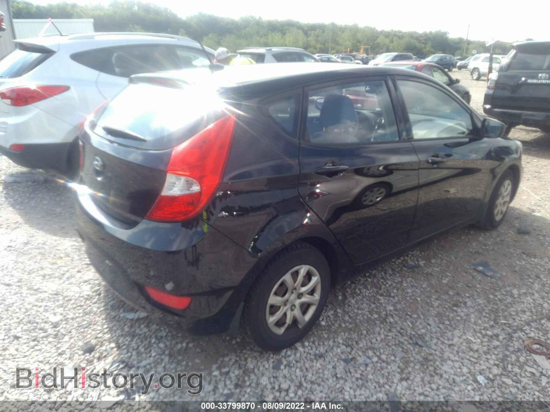 2012 HYUNDAI ACCENT - VIN: KMHCT5AEXCU042485 - Фото 4