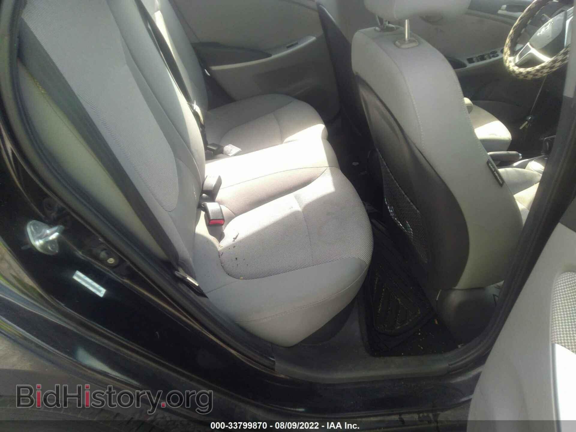 2012 HYUNDAI ACCENT - VIN: KMHCT5AEXCU042485 - Фото 8