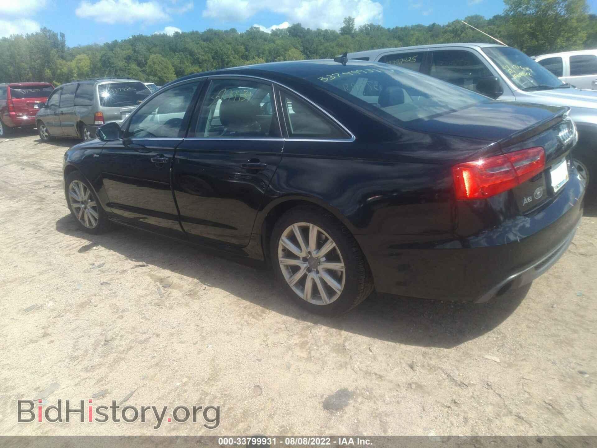 2012 AUDI A6 - VIN: WAUBGAFC9CN030954 - Фото 3