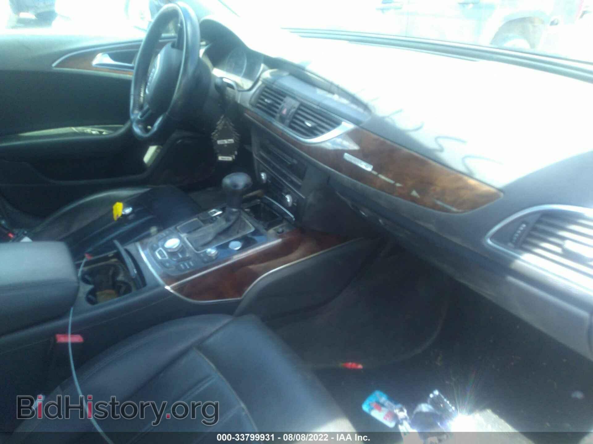 2012 AUDI A6 - VIN: WAUBGAFC9CN030954 - Фото 5