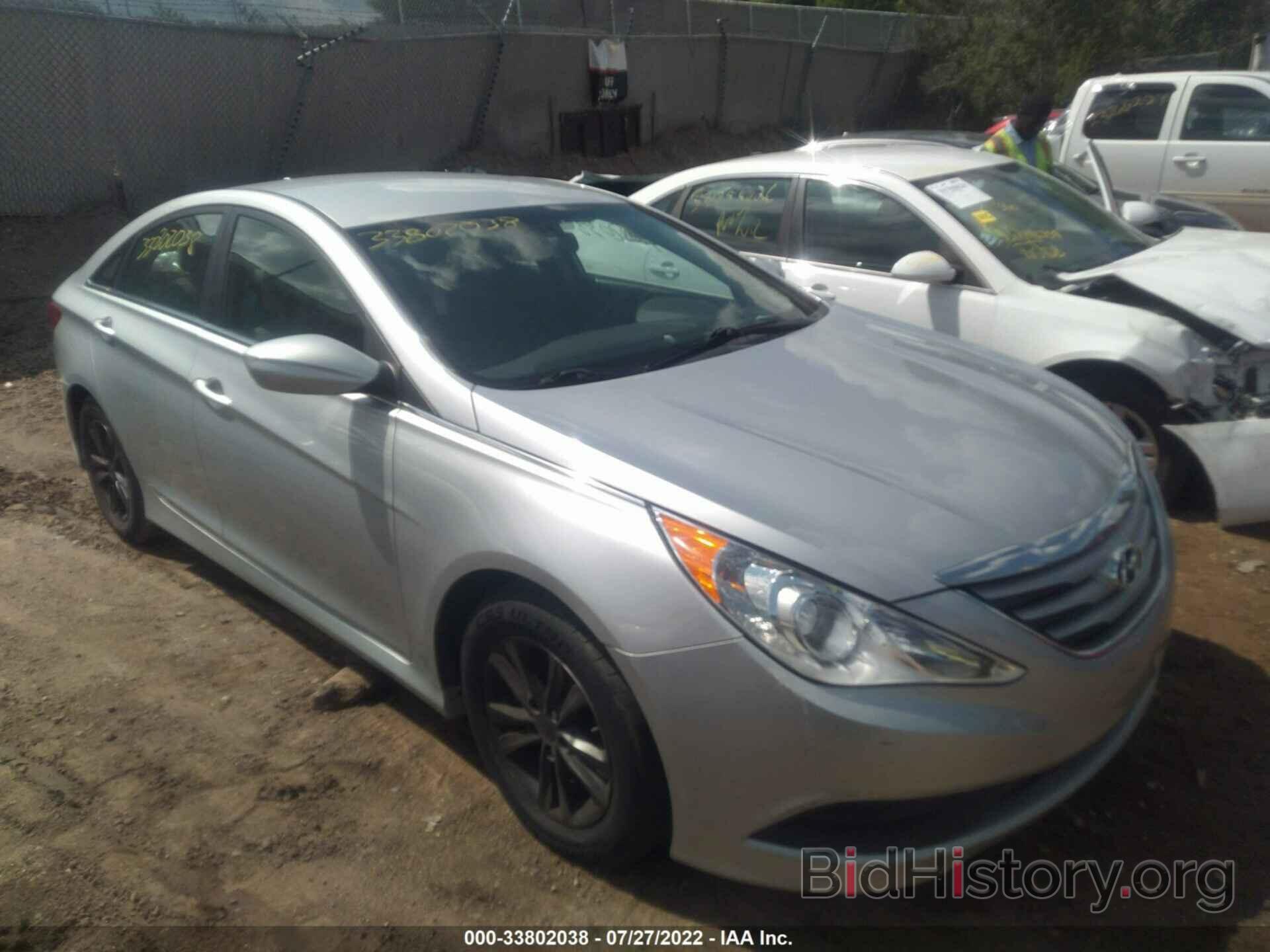 Photo 5NPEB4AC4EH909529 - HYUNDAI SONATA 2014