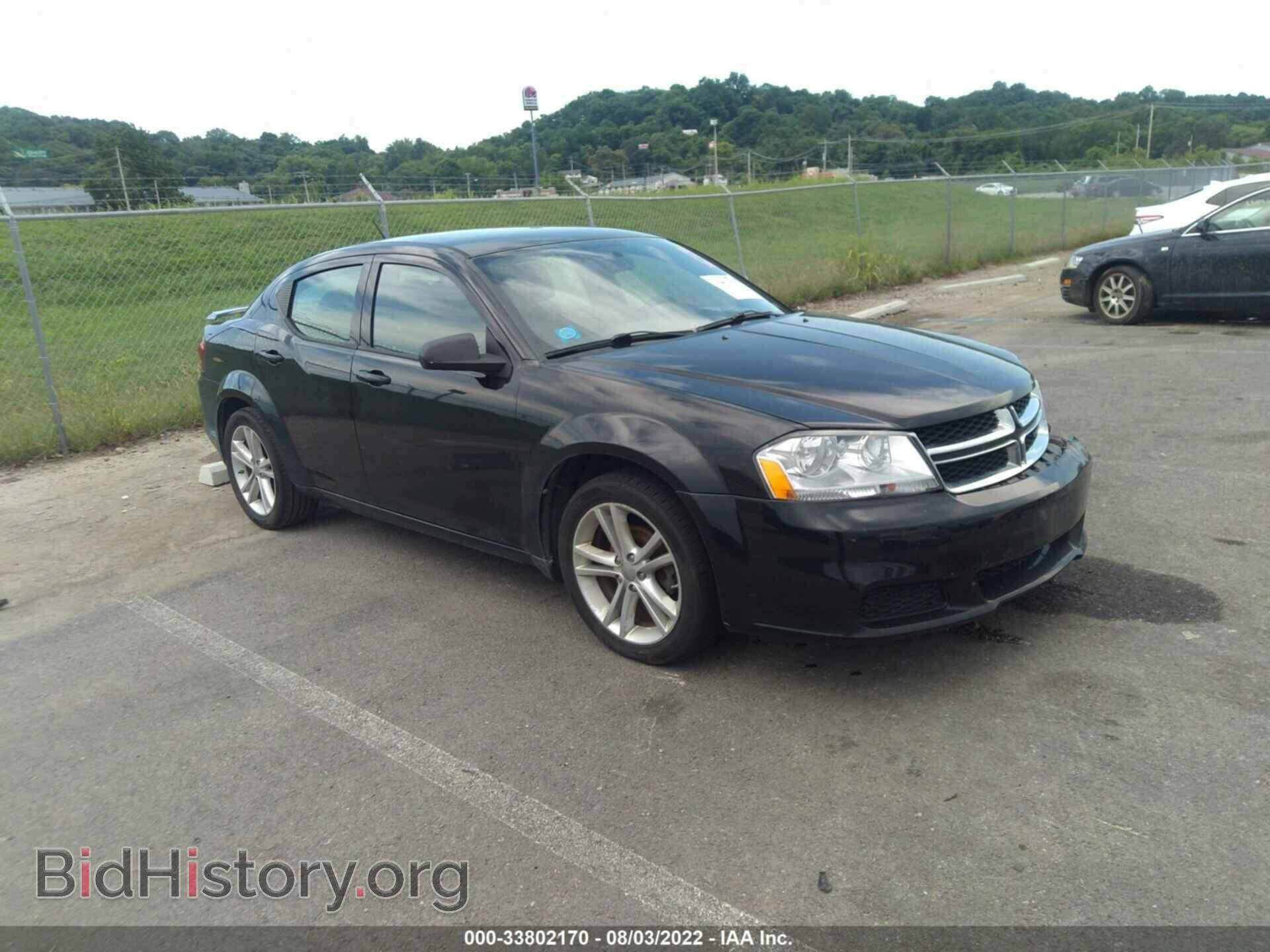 Фотография 1C3CDZAG3DN544359 - DODGE AVENGER 2013