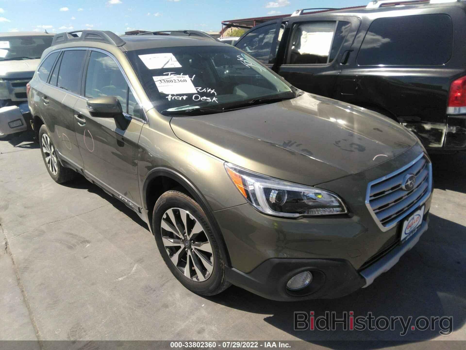 Photo 4S4BSBNCXF3315974 - SUBARU OUTBACK 2015