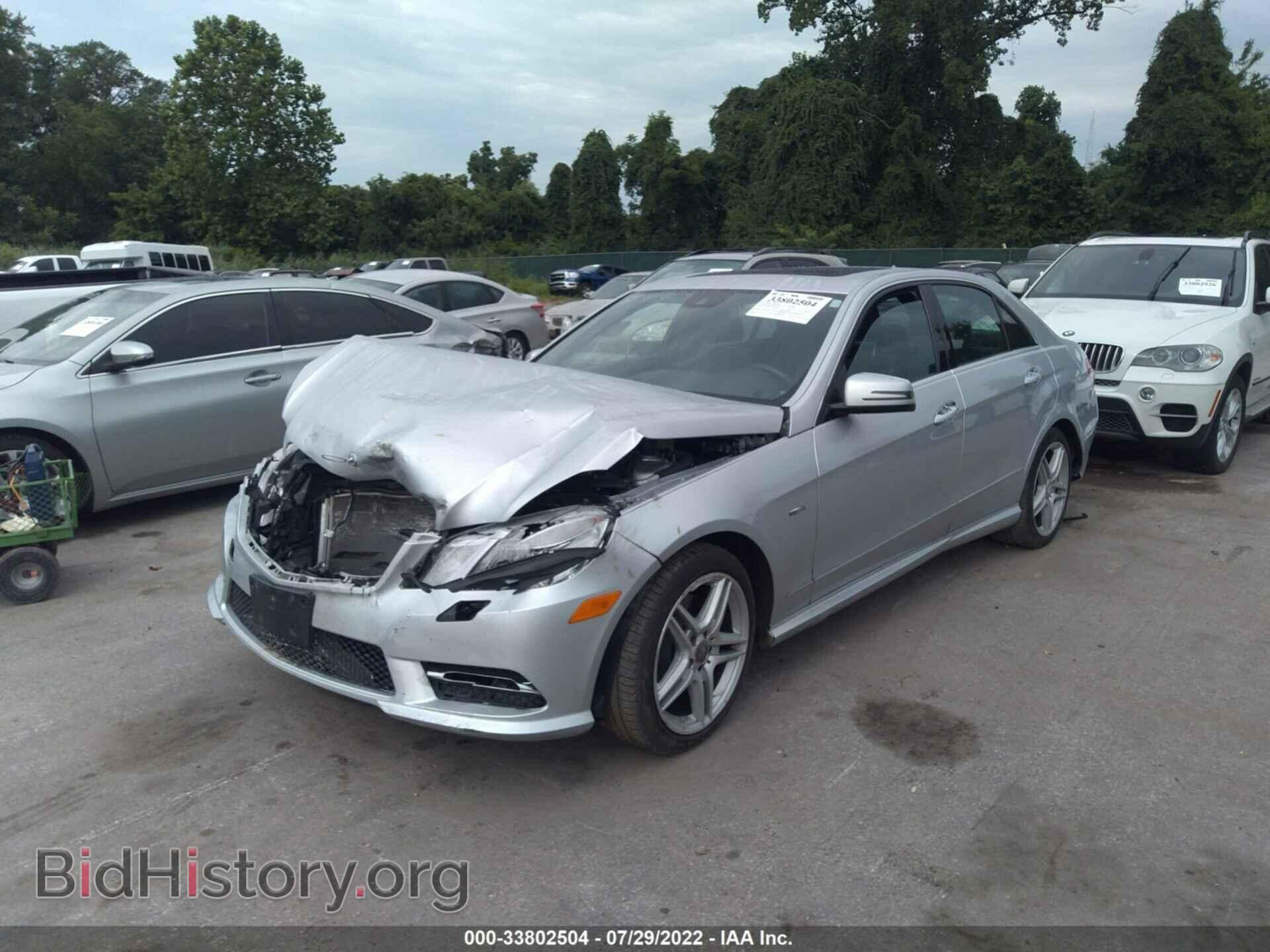 2012 MERCEDES-BENZ E-CLASS - VIN: WDDHF8JB4CA563931 - Фото 2