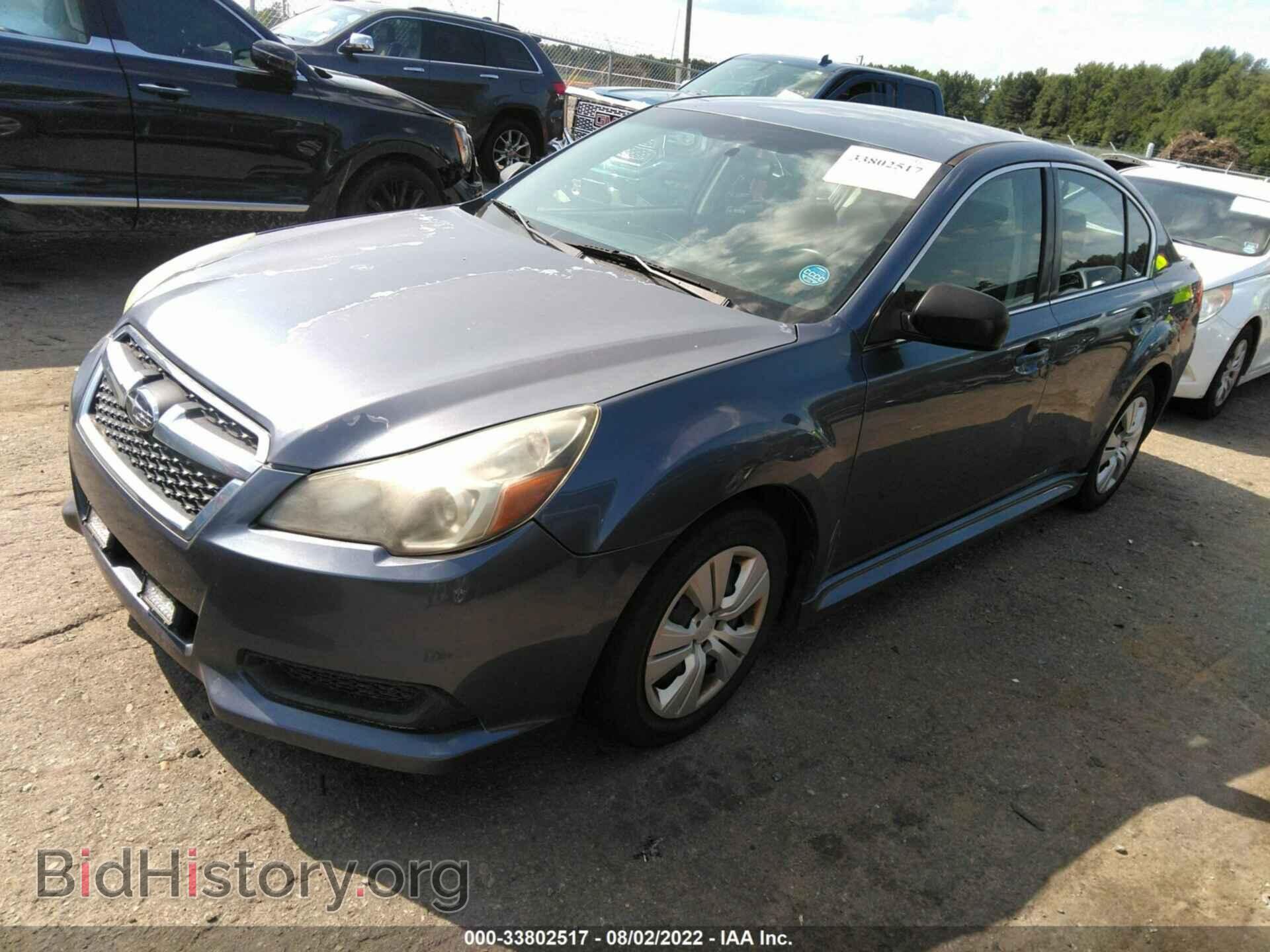 2013 SUBARU LEGACY - VIN: 4S3BMBA62D3036790 - Фото 2