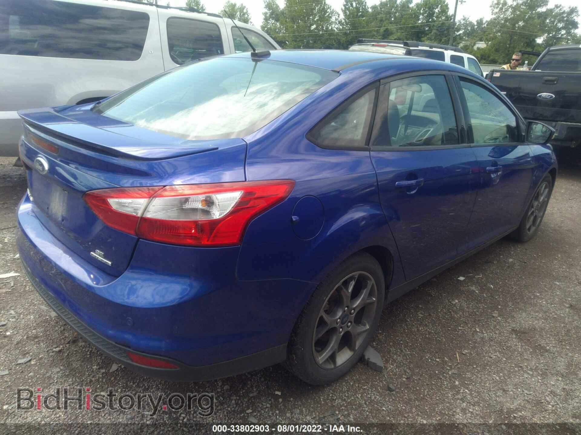 2013 FORD FOCUS - VIN: 1FADP3F2XDL371183 - Фото 4