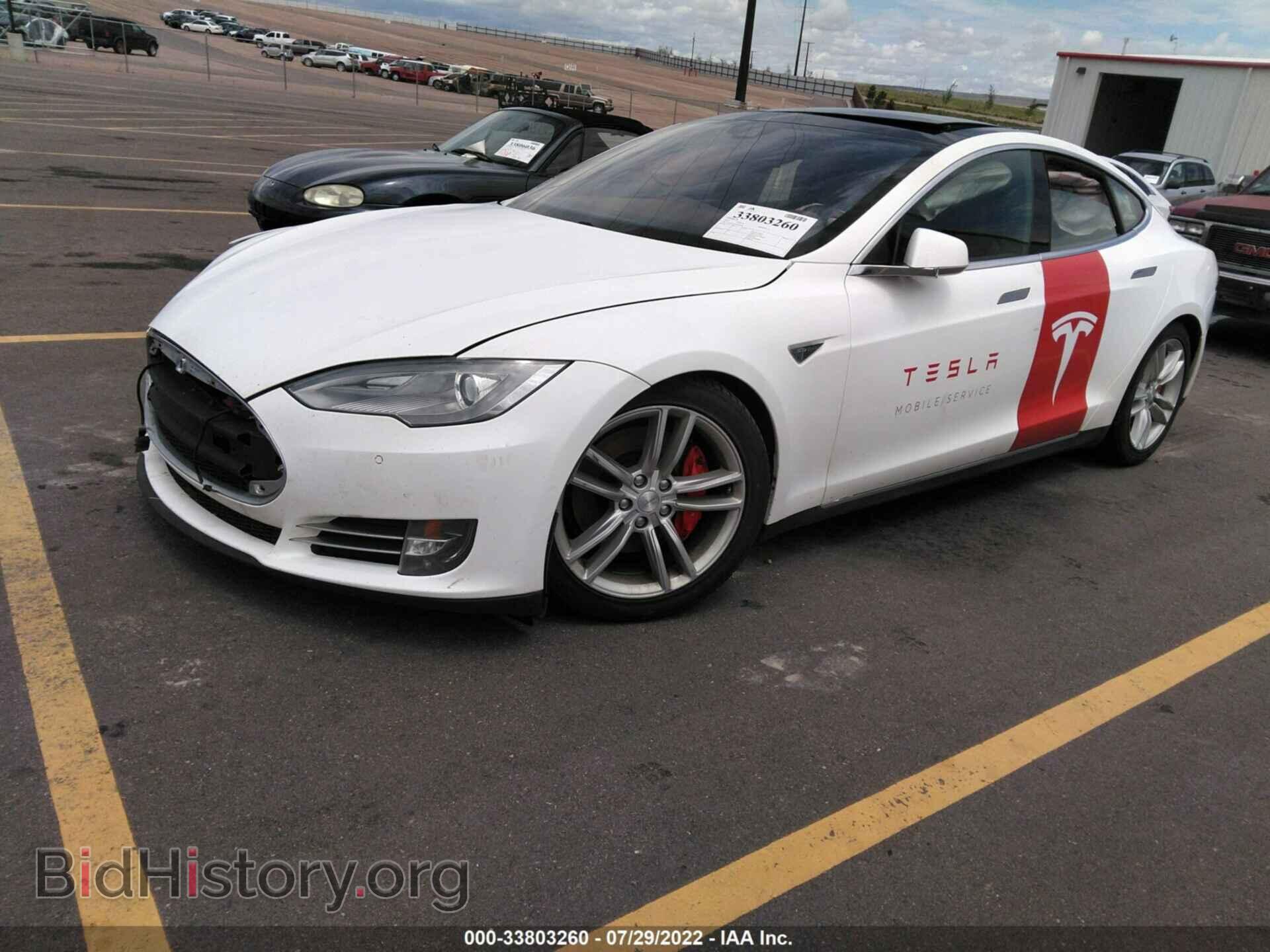 2015 TESLA MODEL S - VIN: 5YJSA1H4XFF081666 - Photo 2