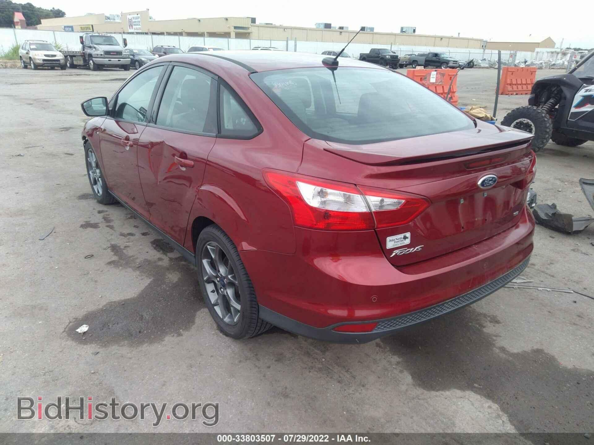 2013 FORD FOCUS - VIN: 1FADP3F27DL296555 - Фото 3