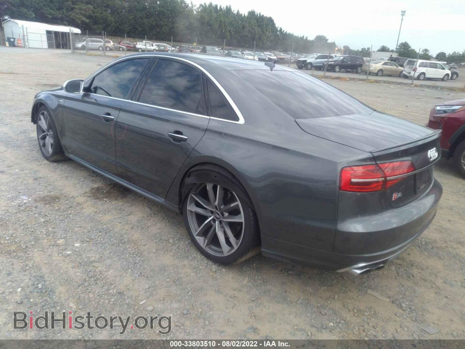 2016 AUDI S8 - VIN: WUAJ5AFD0GN900208 - Фото 3