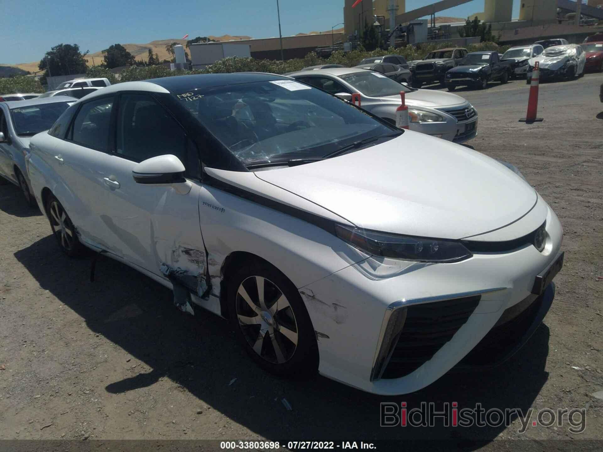 Фотография JTDBVRBD7HA001490 - TOYOTA MIRAI 2017