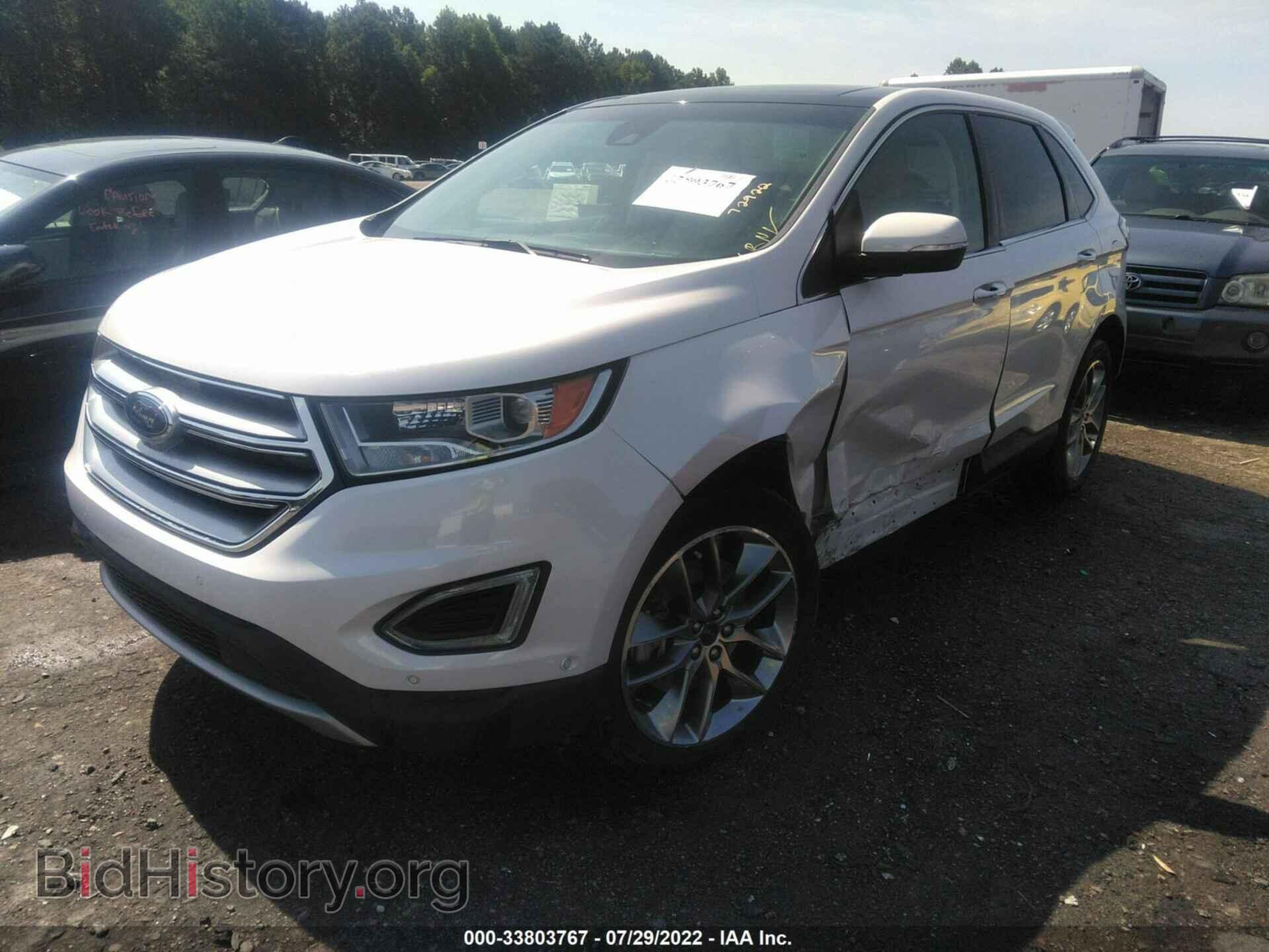 2016 FORD EDGE - VIN: 2FMPK3K85GBB14870 - Photo 2
