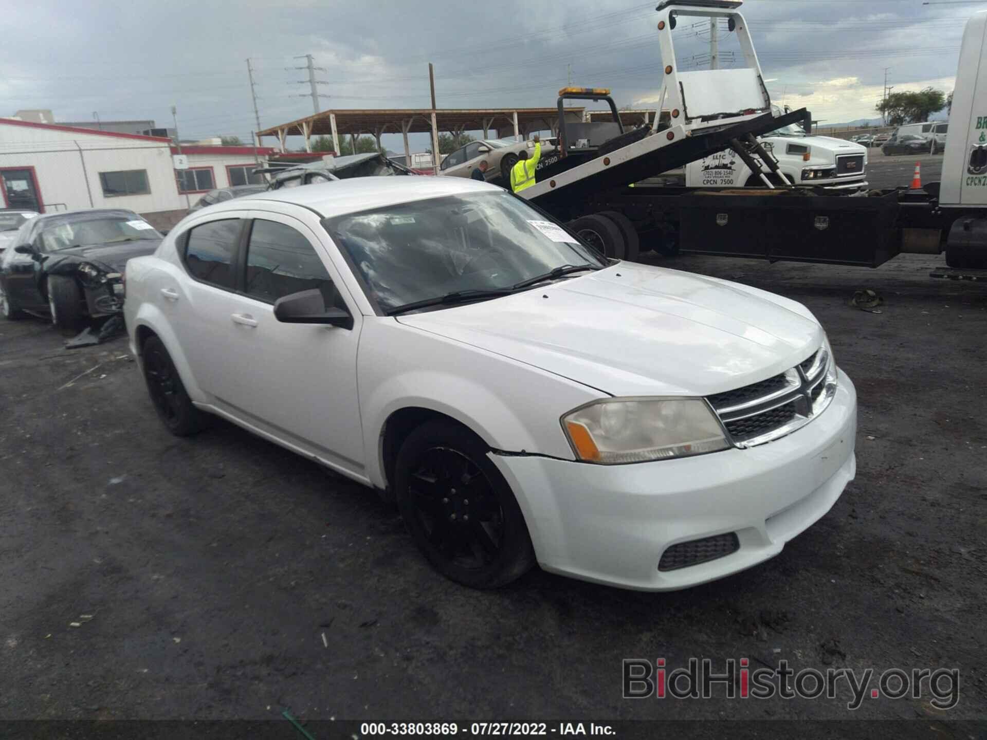 Photo 1B3BD4FB8BN606201 - DODGE AVENGER 2011