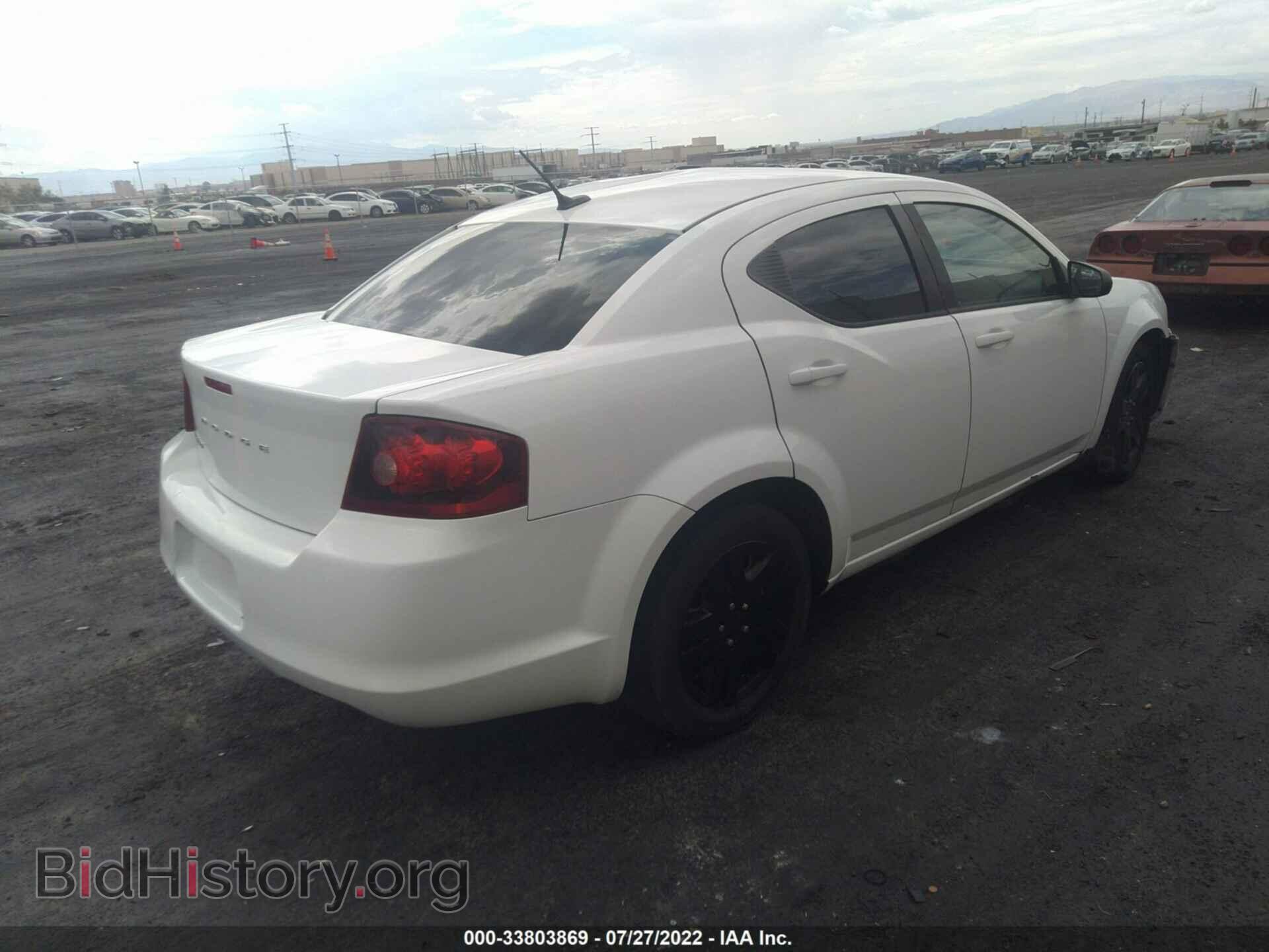 2011 DODGE AVENGER - VIN: 1B3BD4FB8BN606201 - Фото 4
