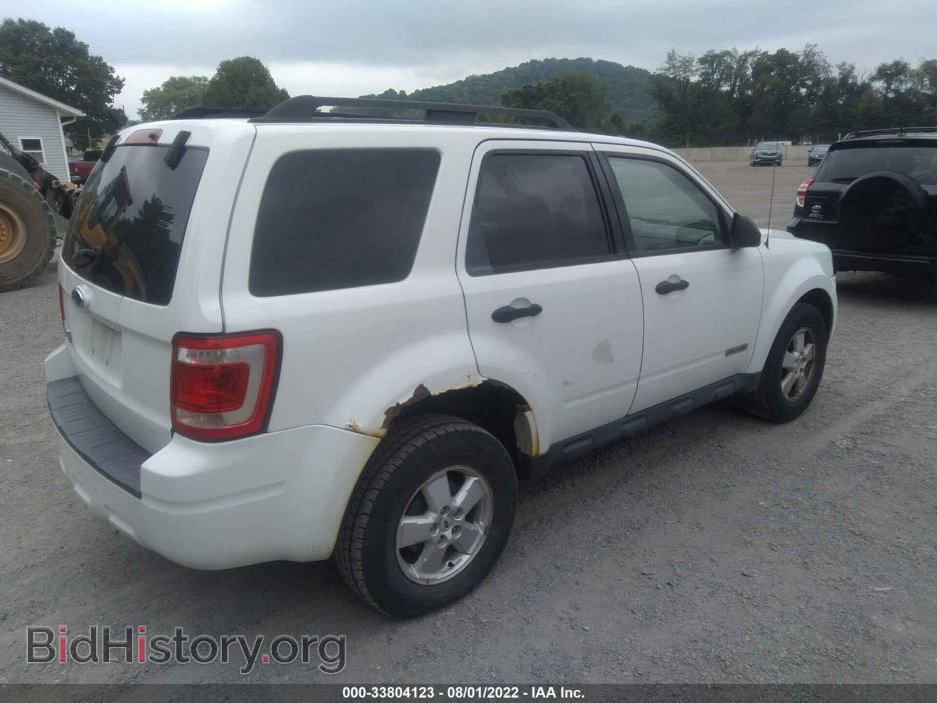 2008 FORD ESCAPE - VIN: 1FMCU03Z28KC06539 - Фото 4