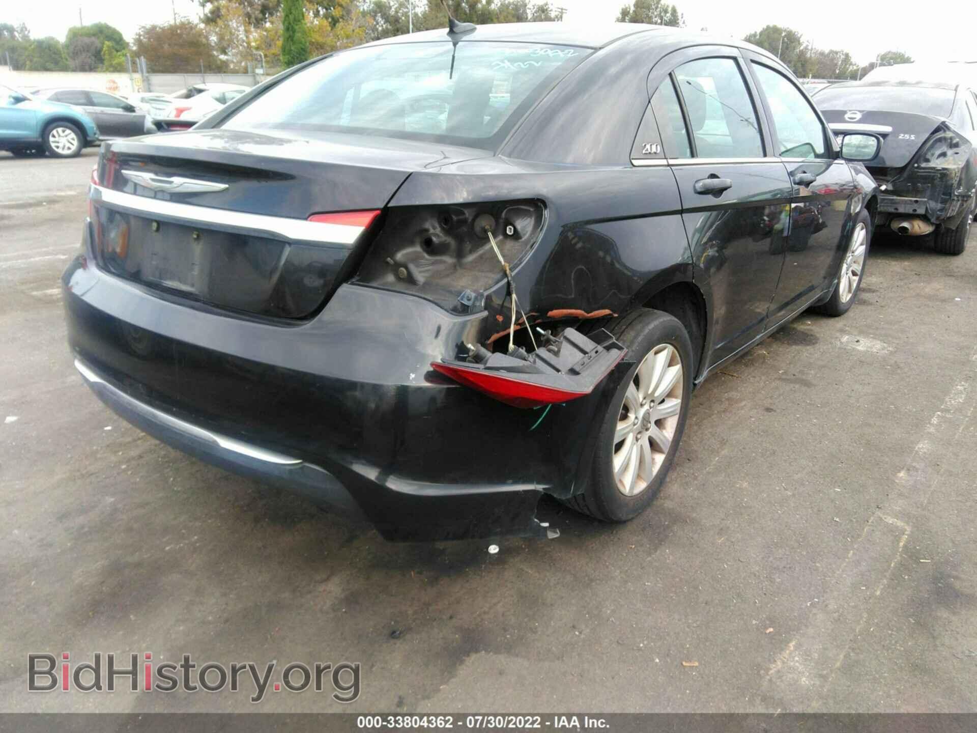 2012 CHRYSLER 200 - VIN: 1C3CCBBB3CN134740 - Фото 4