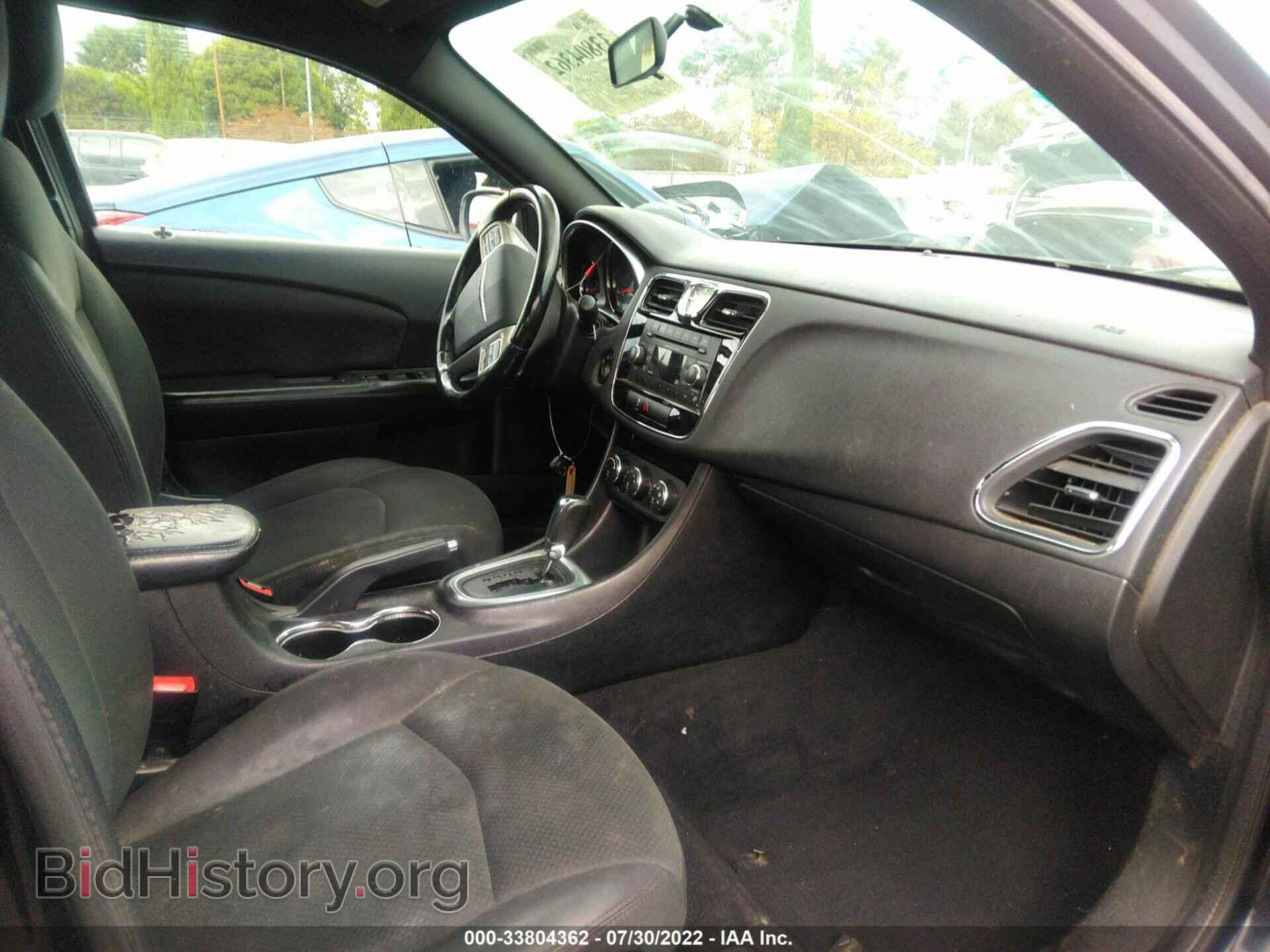 2012 CHRYSLER 200 - VIN: 1C3CCBBB3CN134740 - Фото 5
